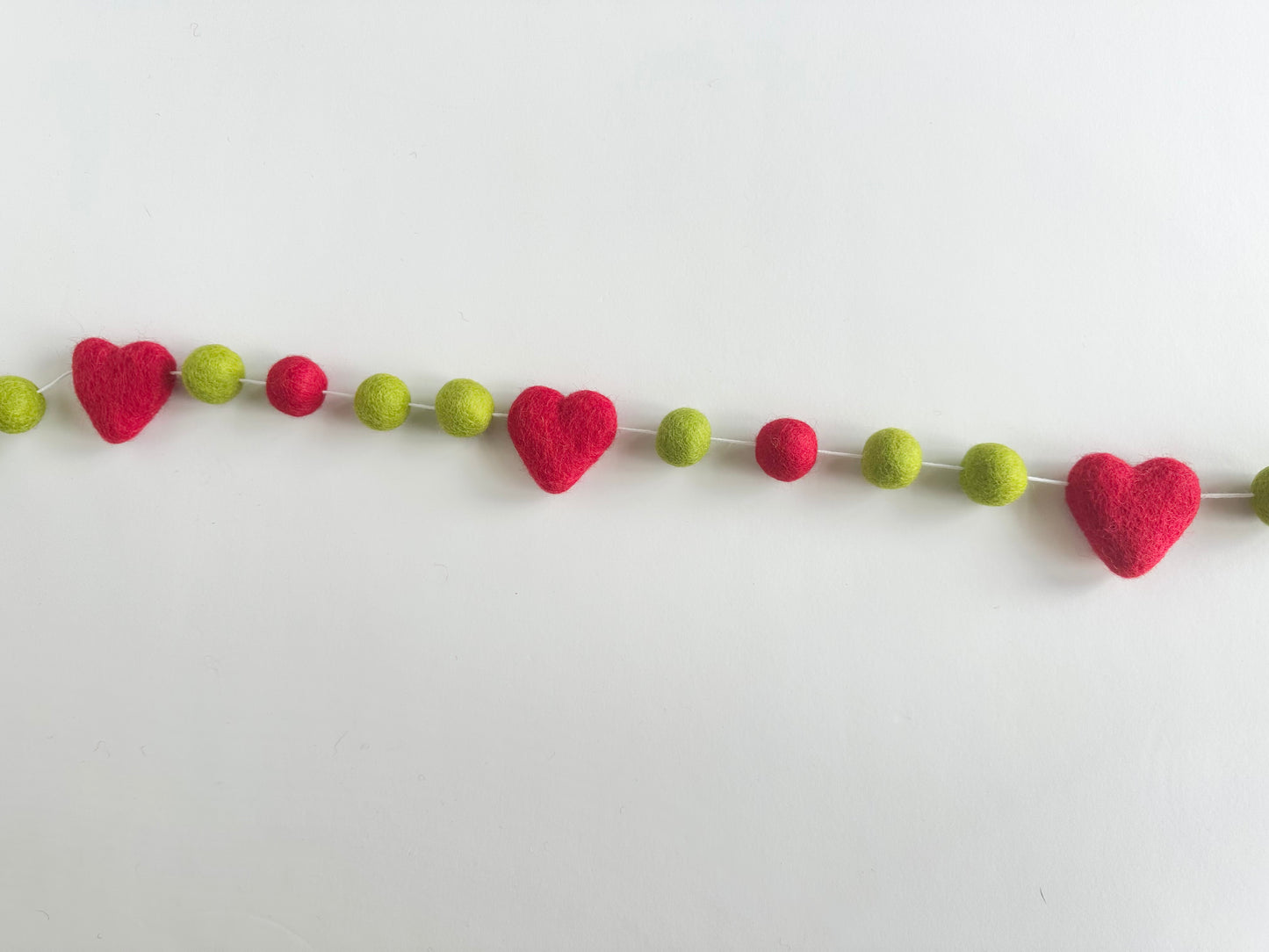 Grinch Heart Garland