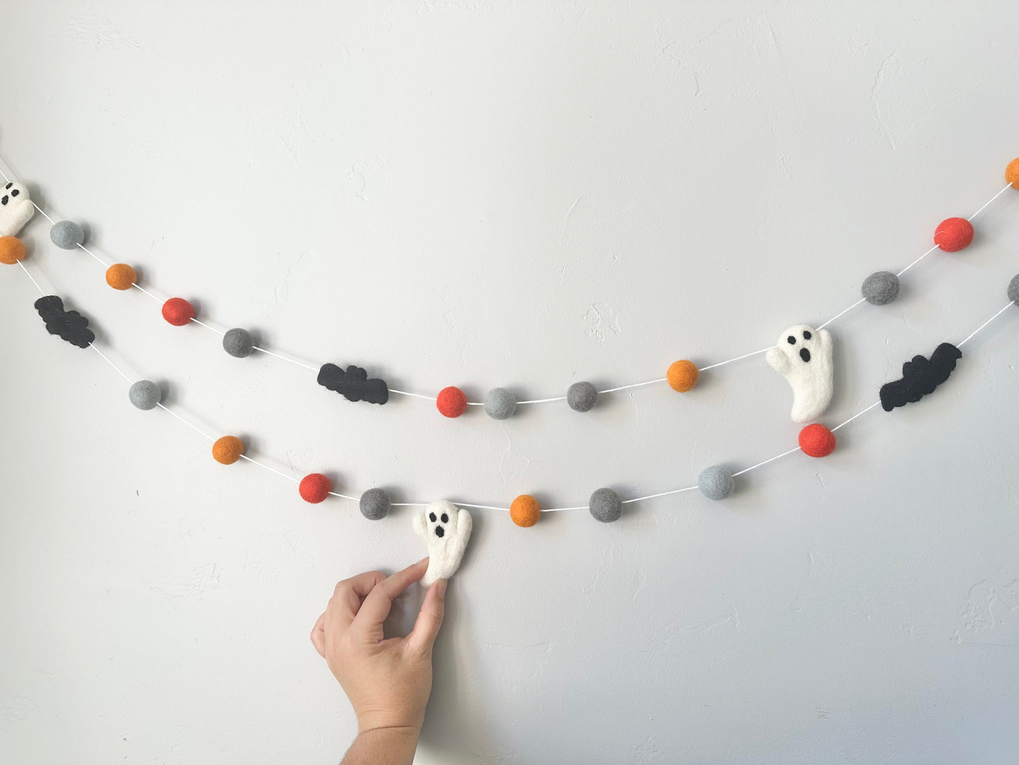 Ghost & Bat Garland