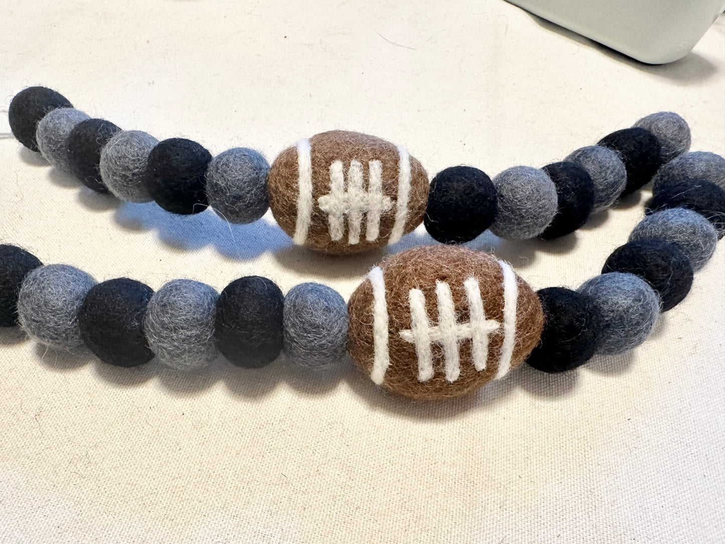 Football Curtain Ties