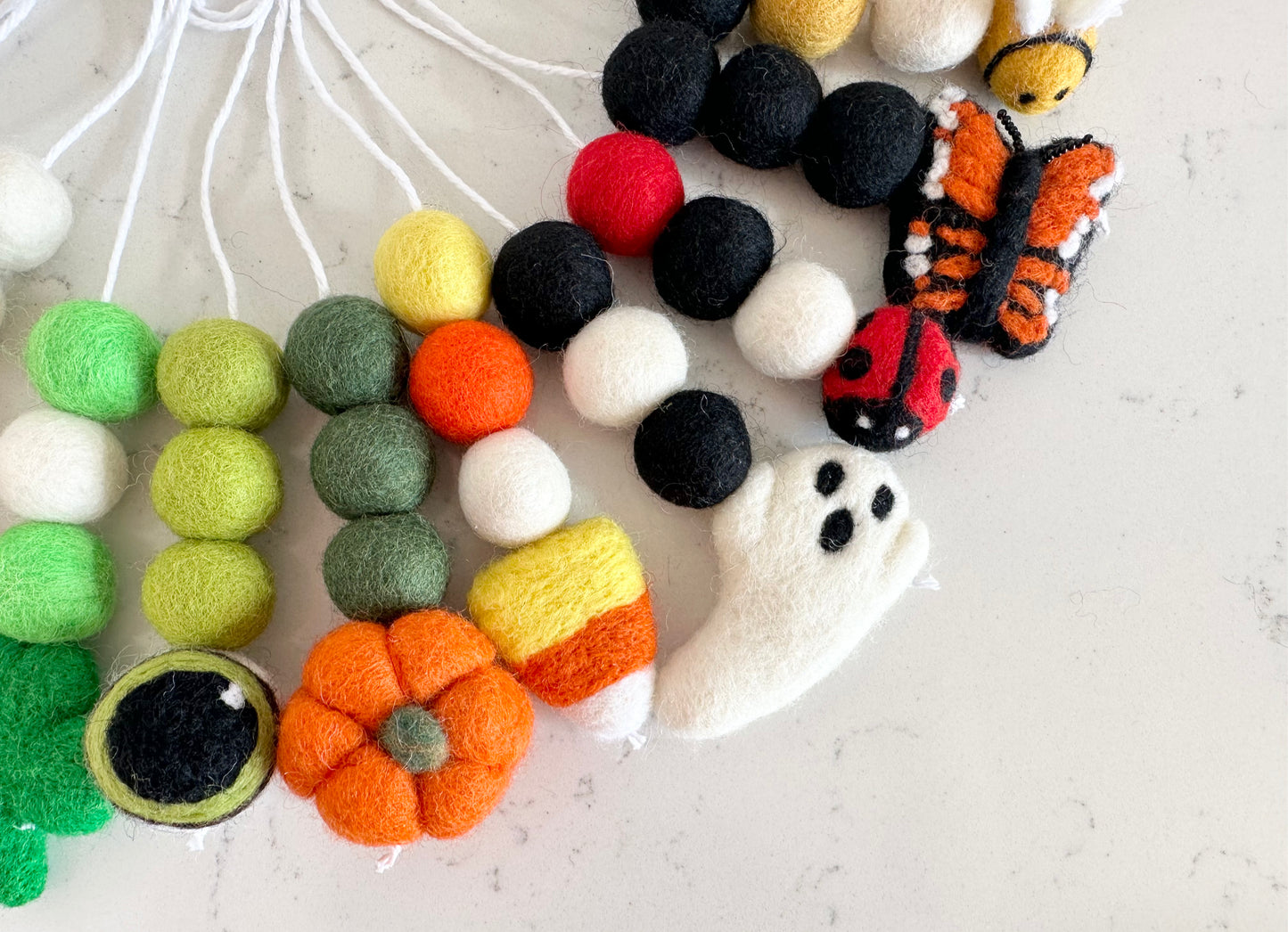 Custom Felted Item Keychain