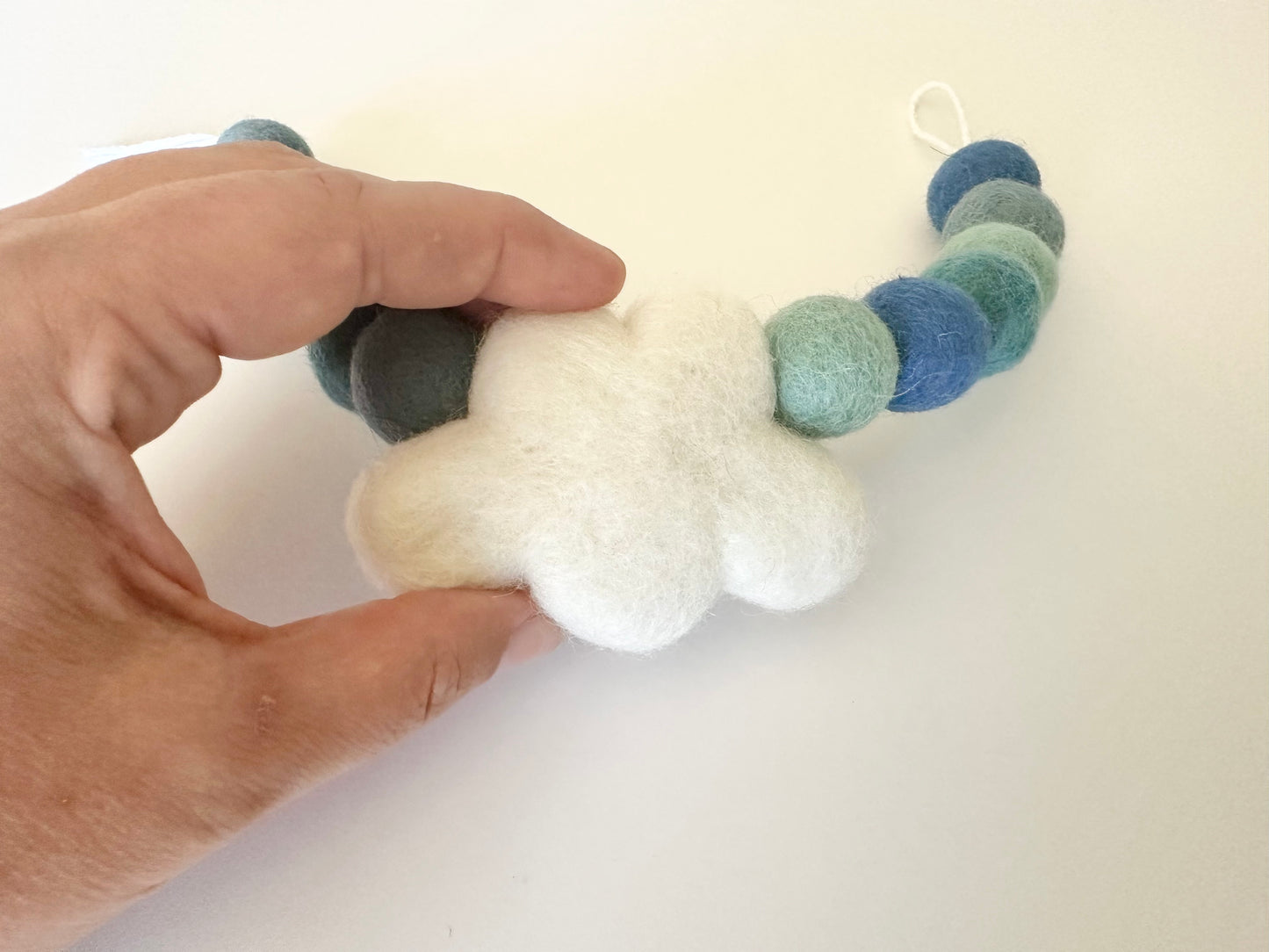 Cloudy Sky Curtain Ties