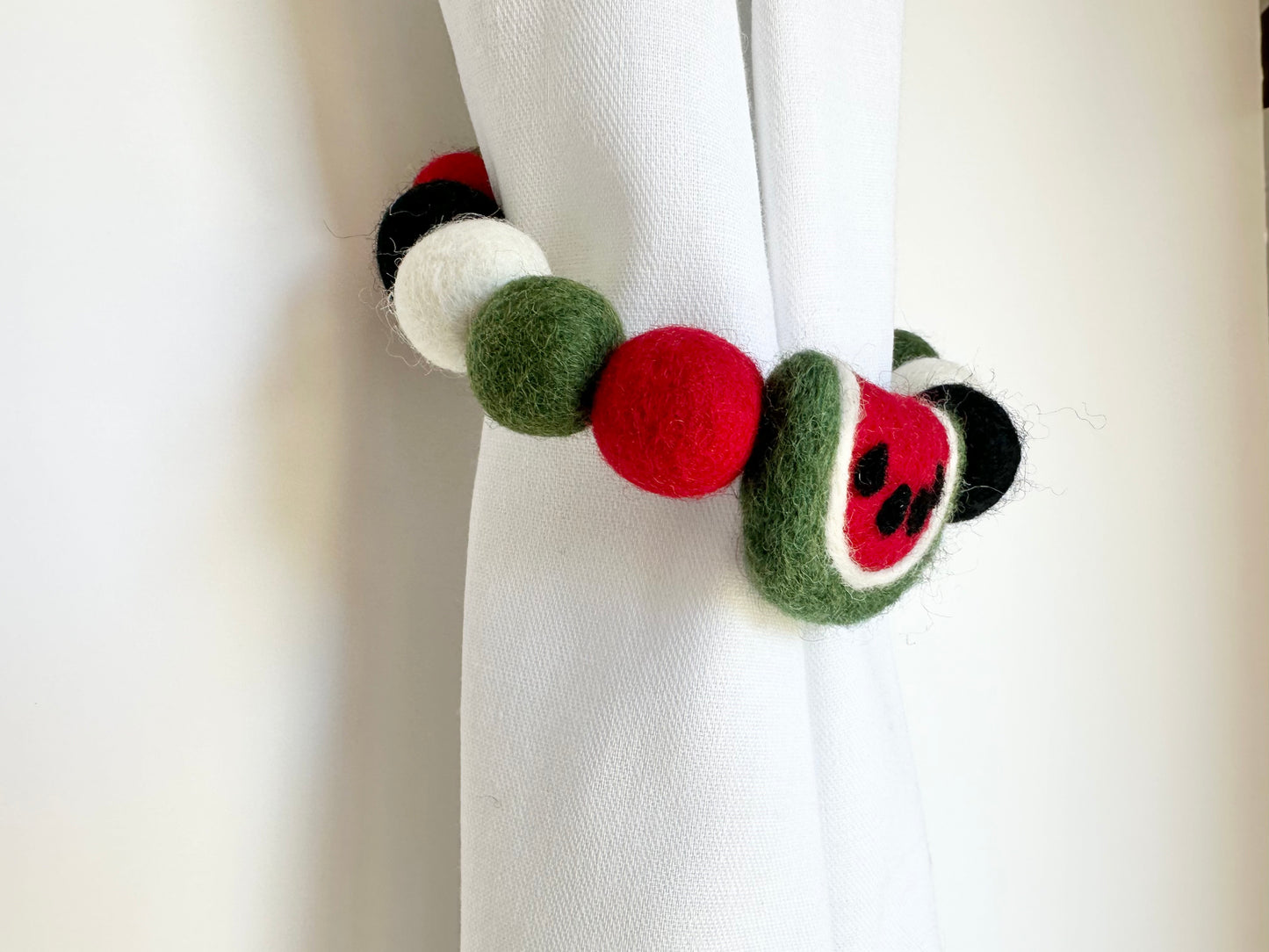 Red Watermelon Curtain Tie Backs