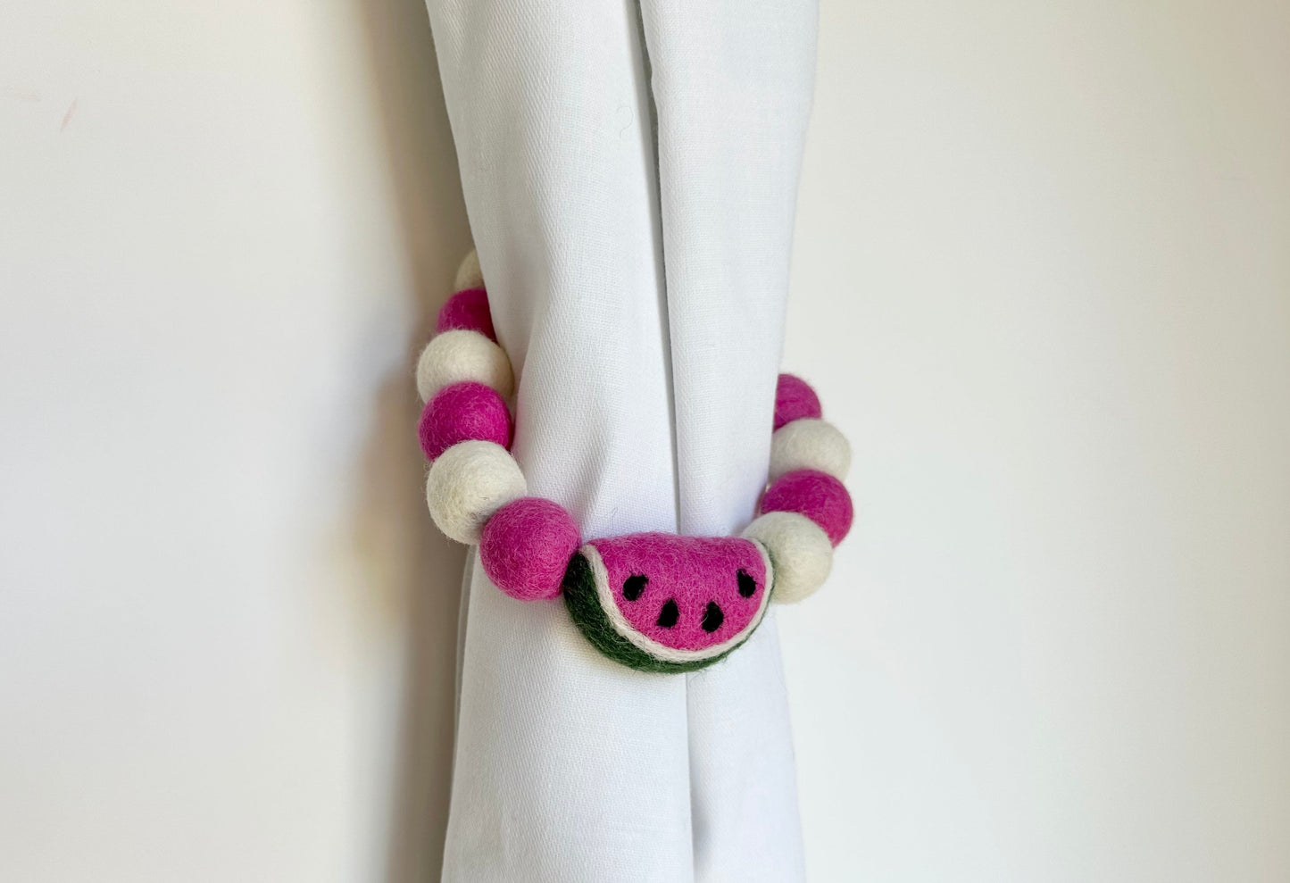 Pink Watermelon Curtain Tie Backs