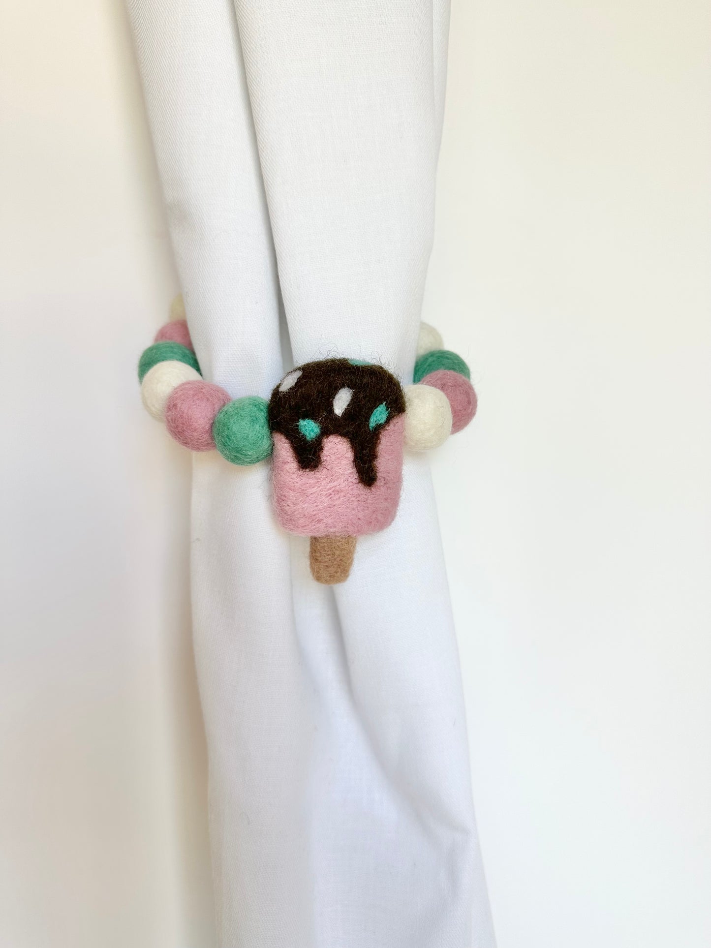 ice Cream Popsicle Curtain Ties