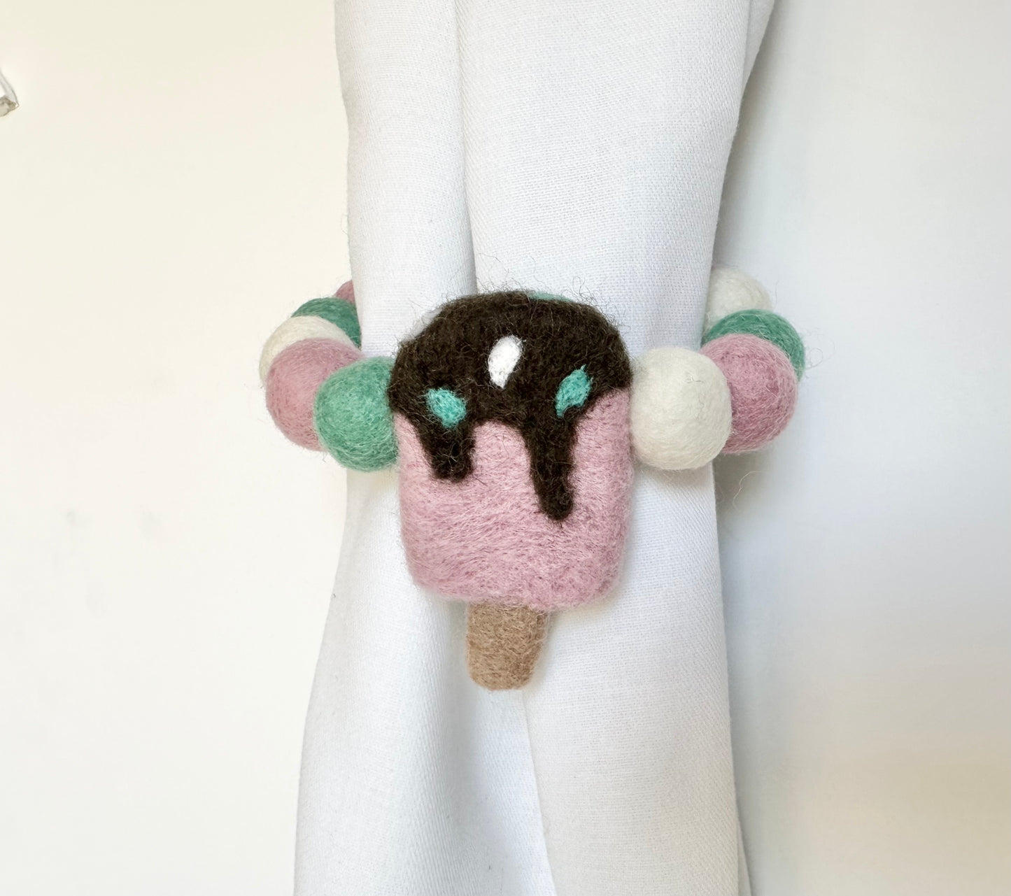 ice Cream Popsicle Curtain Ties