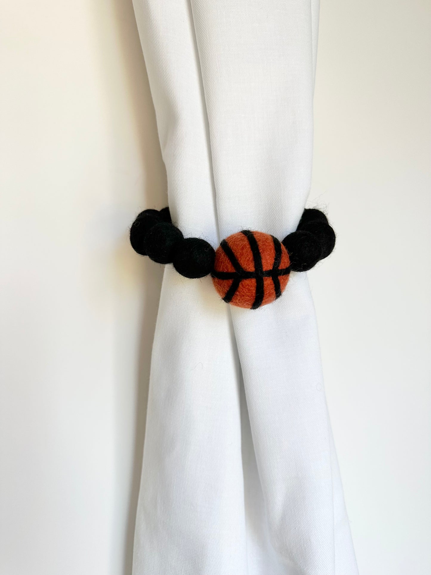 Basketball Curtain Ties