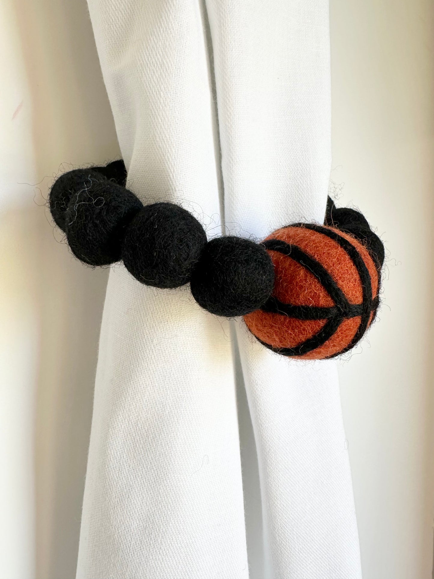 Basketball Curtain Ties