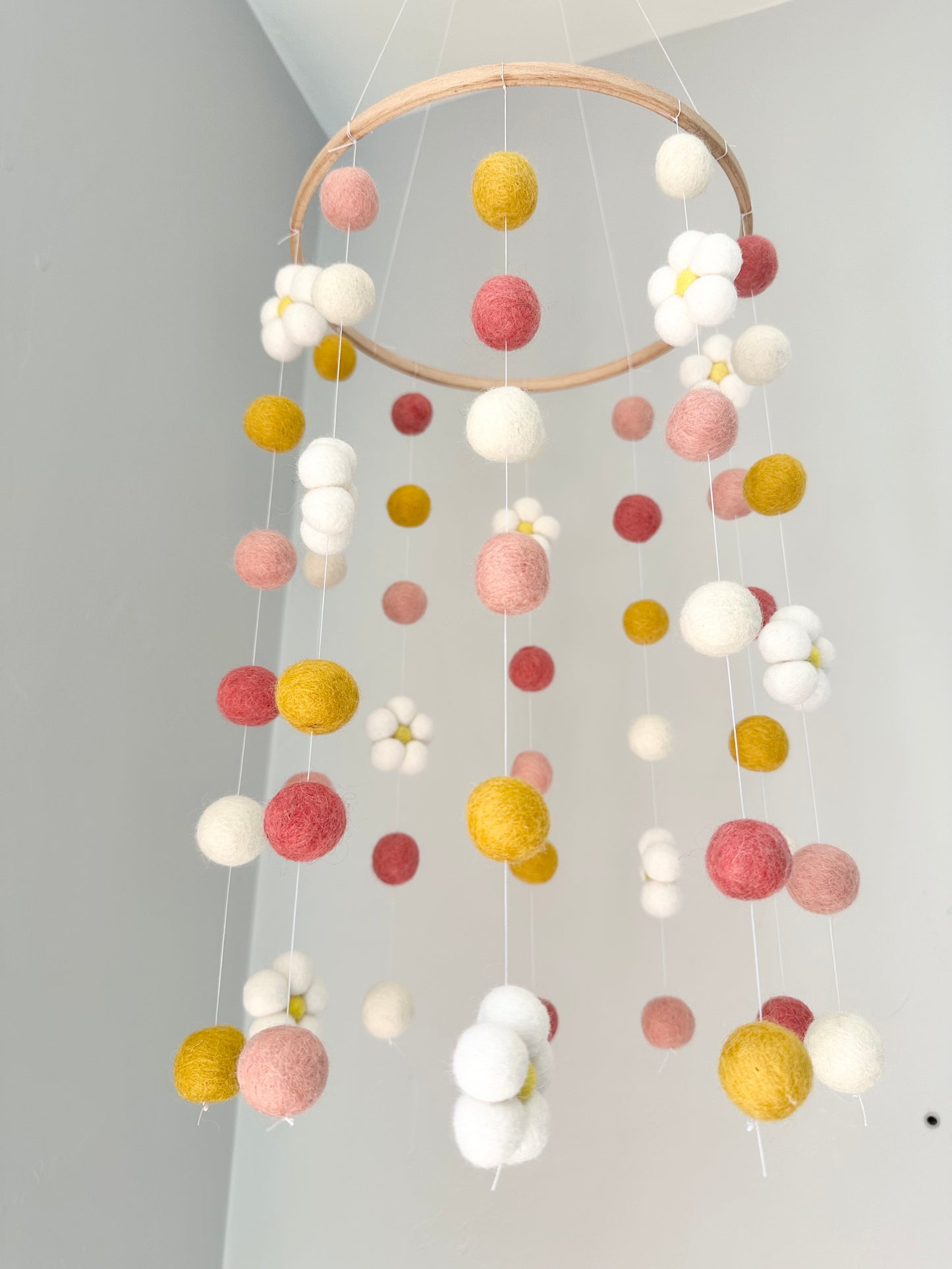 Daisy Flower Ceiling Mobile