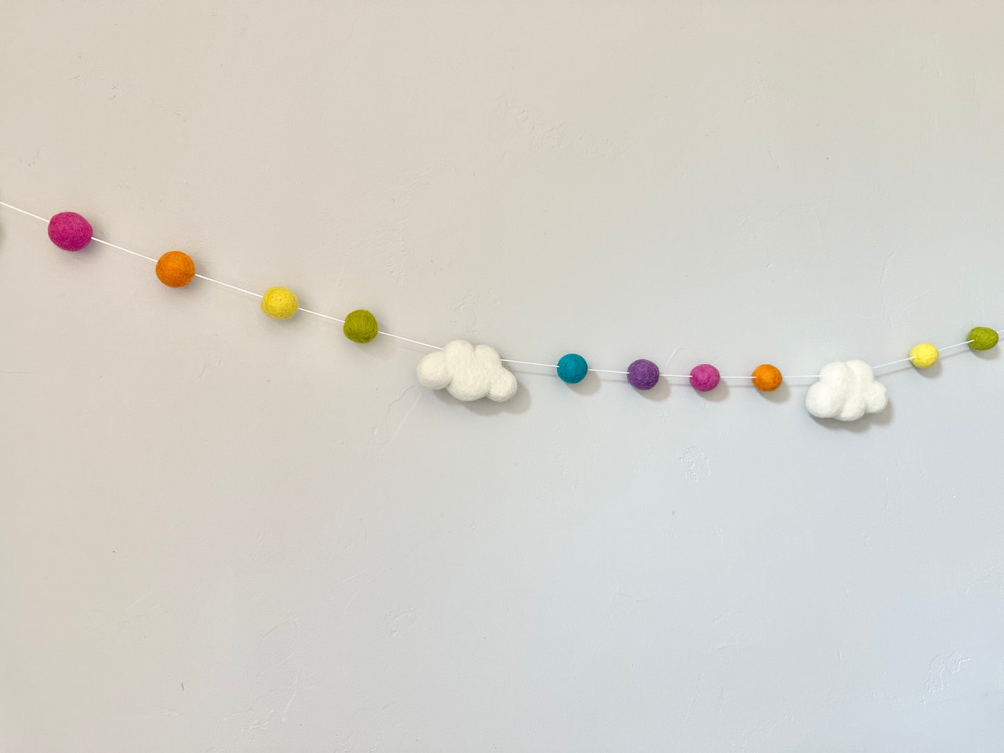 Rainbow Cloud Garland