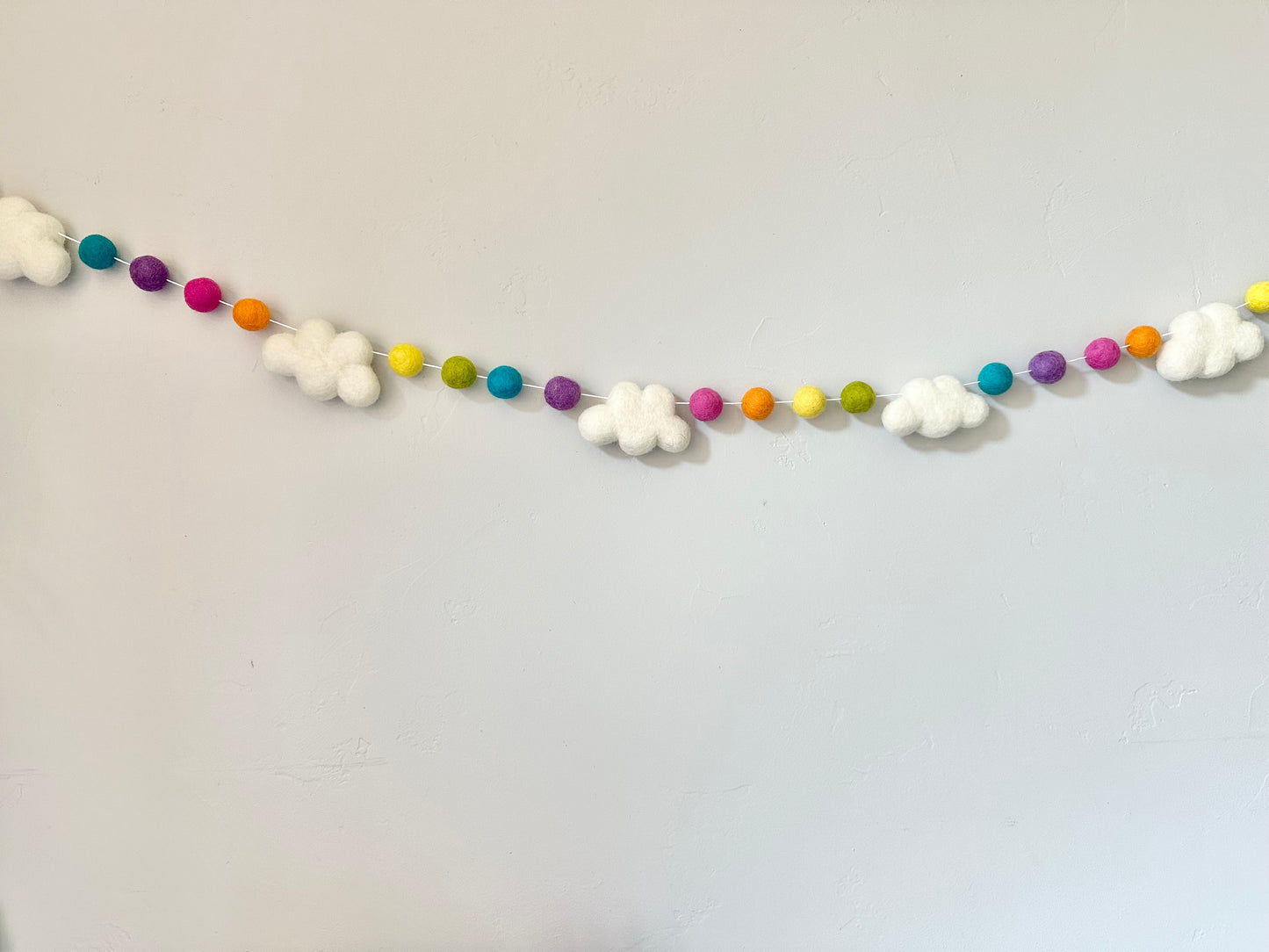 Rainbow Cloud Garland