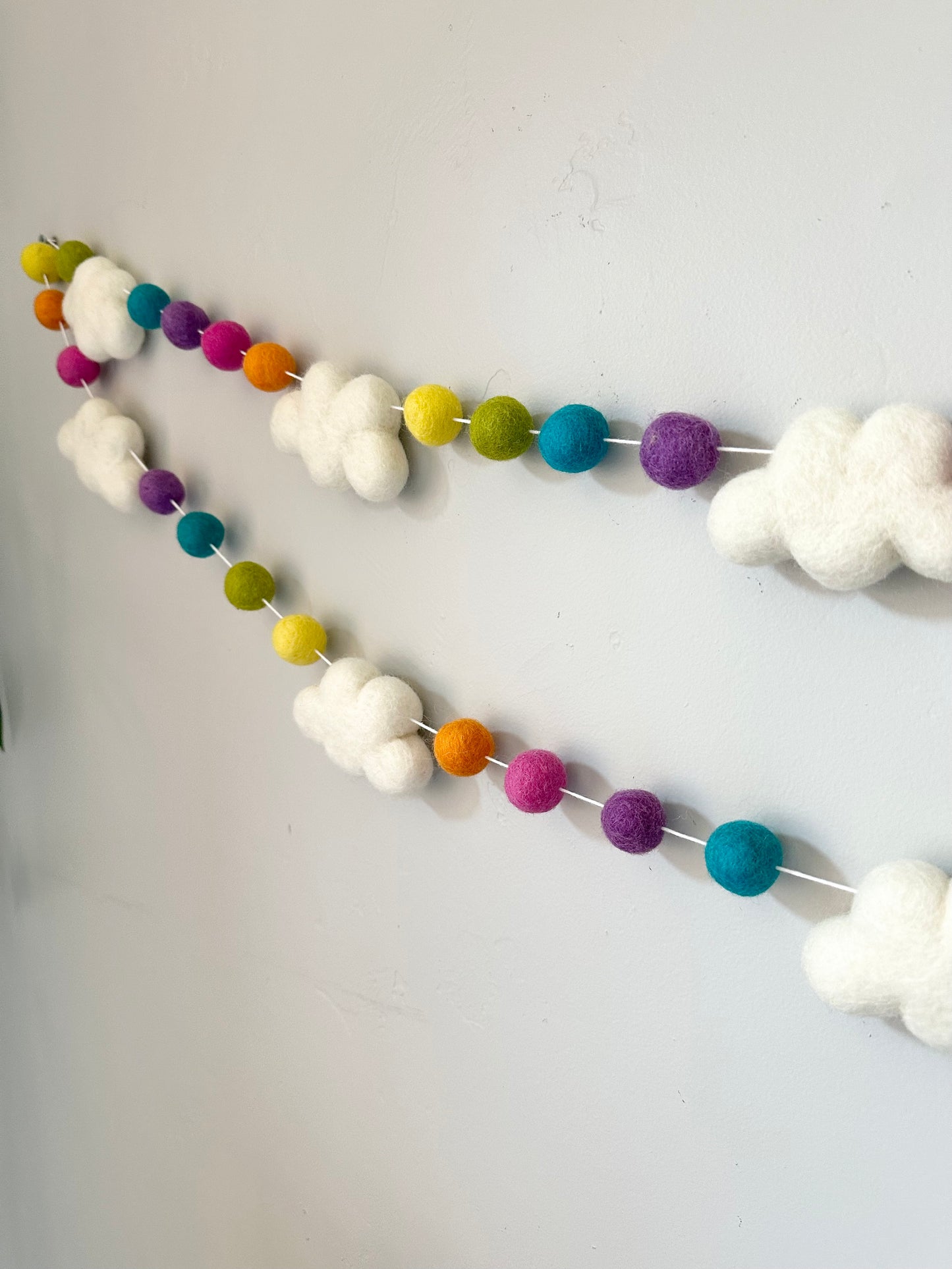 Rainbow Cloud Garland