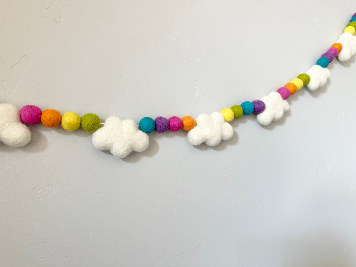Rainbow Cloud Garland