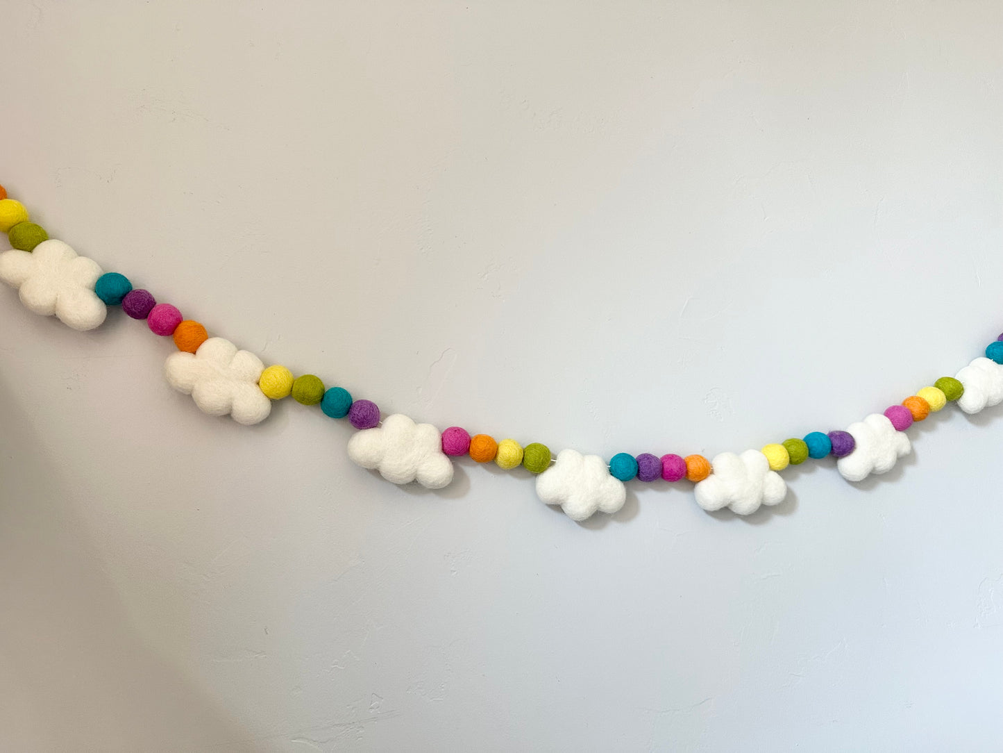 Rainbow Cloud Garland