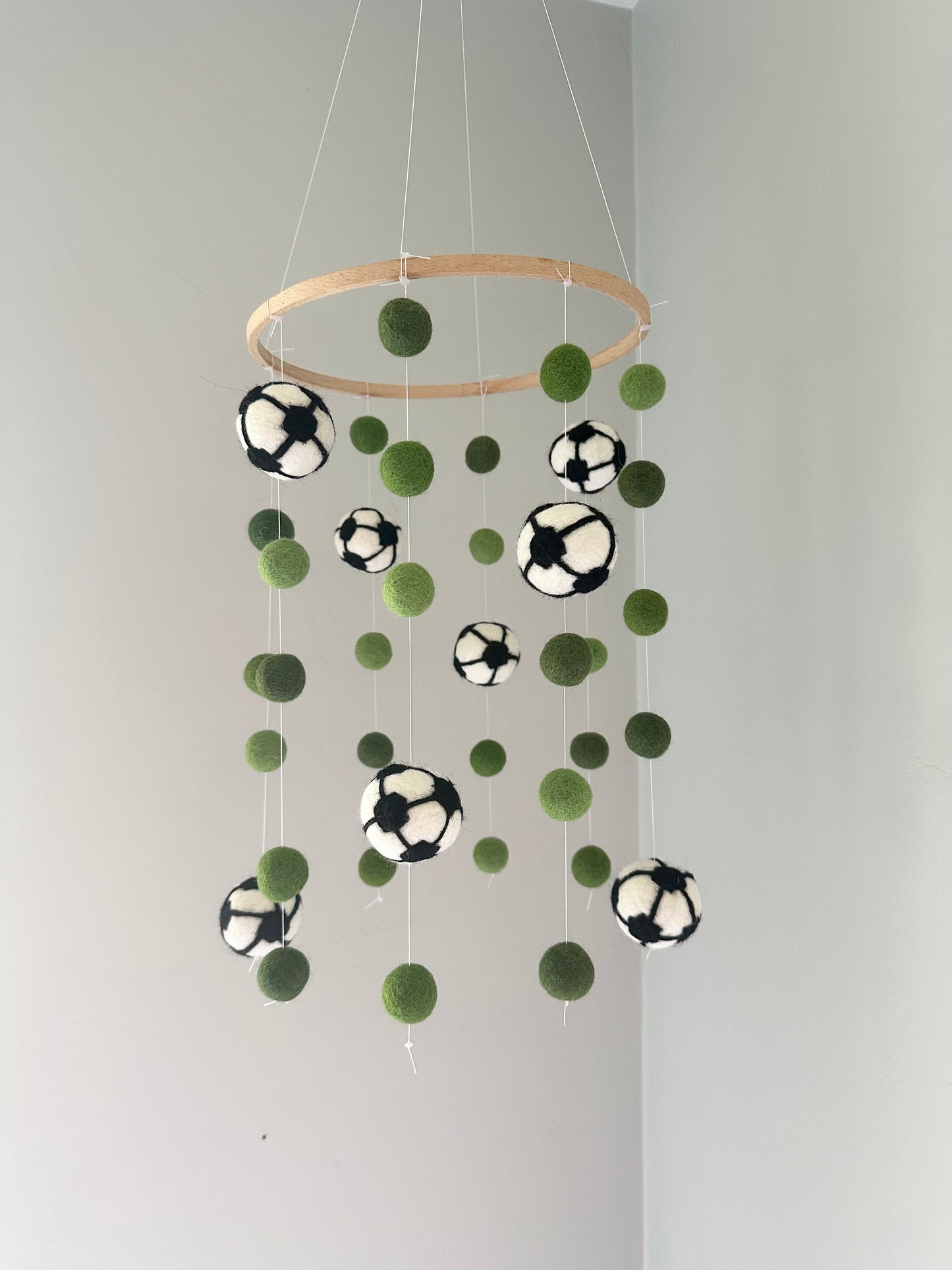 Soccer Pitch Ceiling Mobile