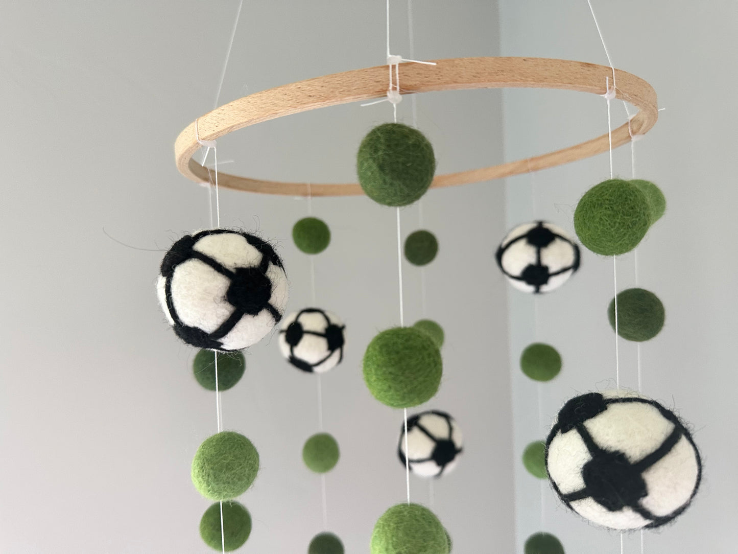 Soccer Pitch Ceiling Mobile