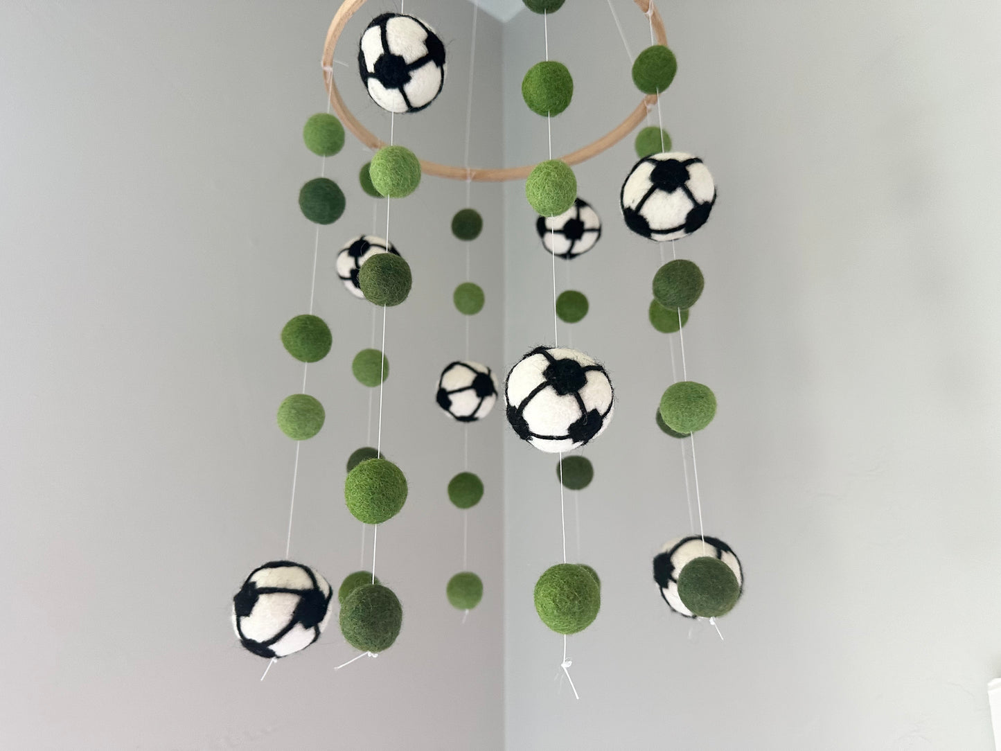 Soccer Pitch Ceiling Mobile