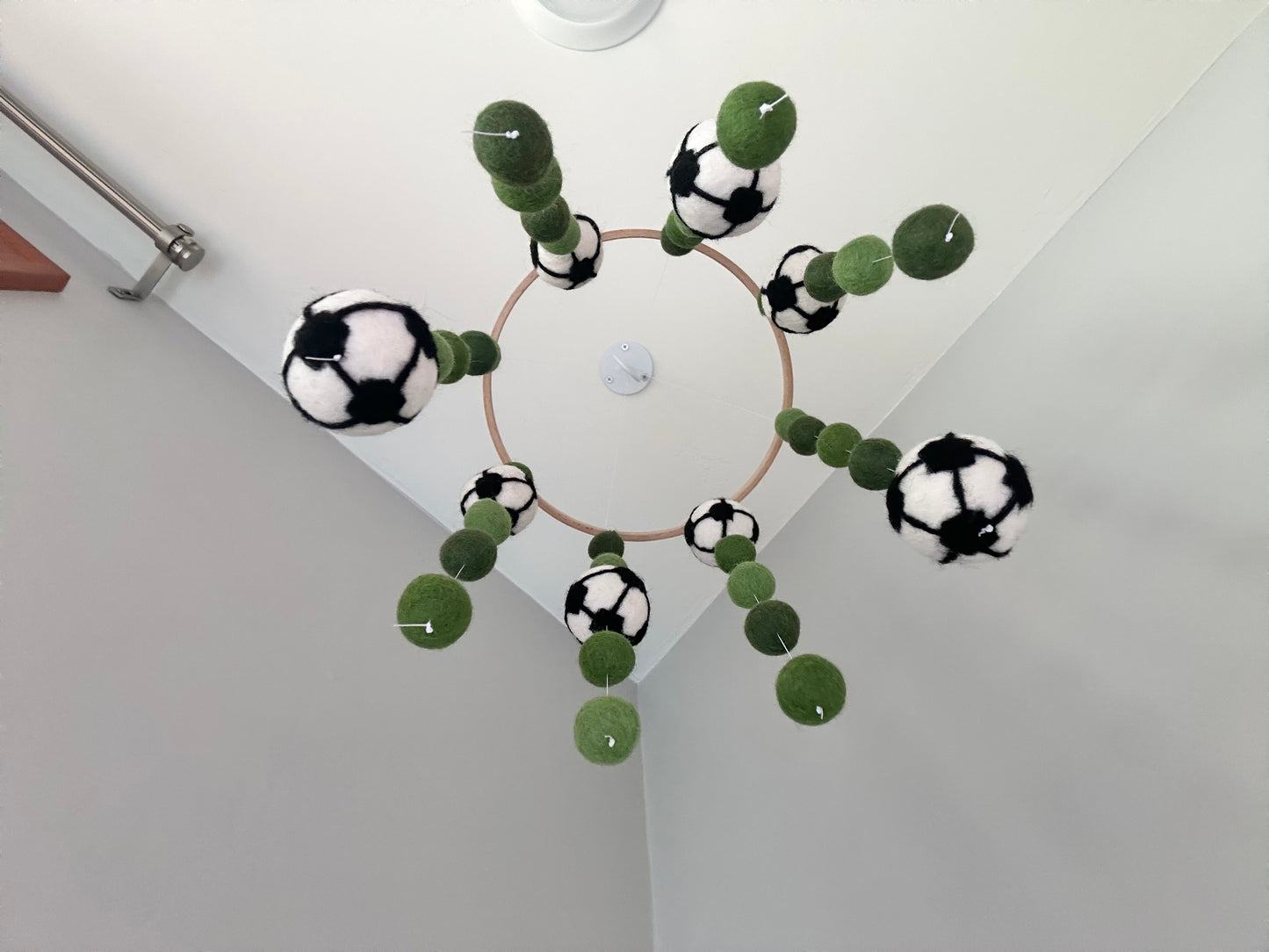 Soccer Pitch Ceiling Mobile