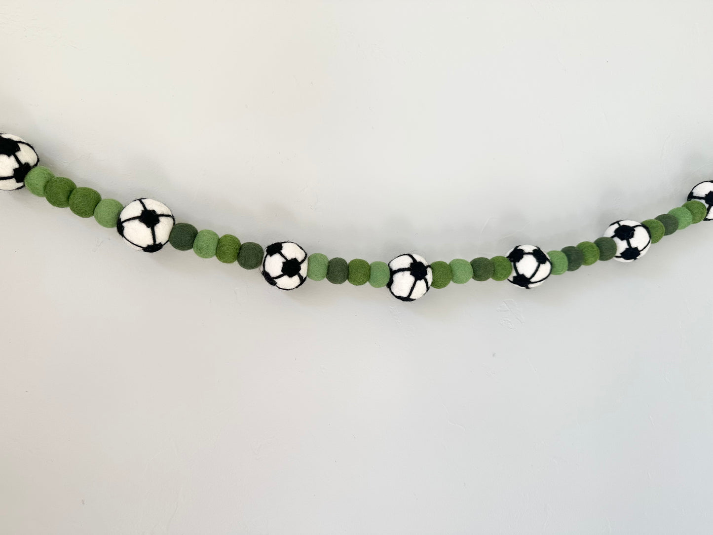 Soccer Field Garland