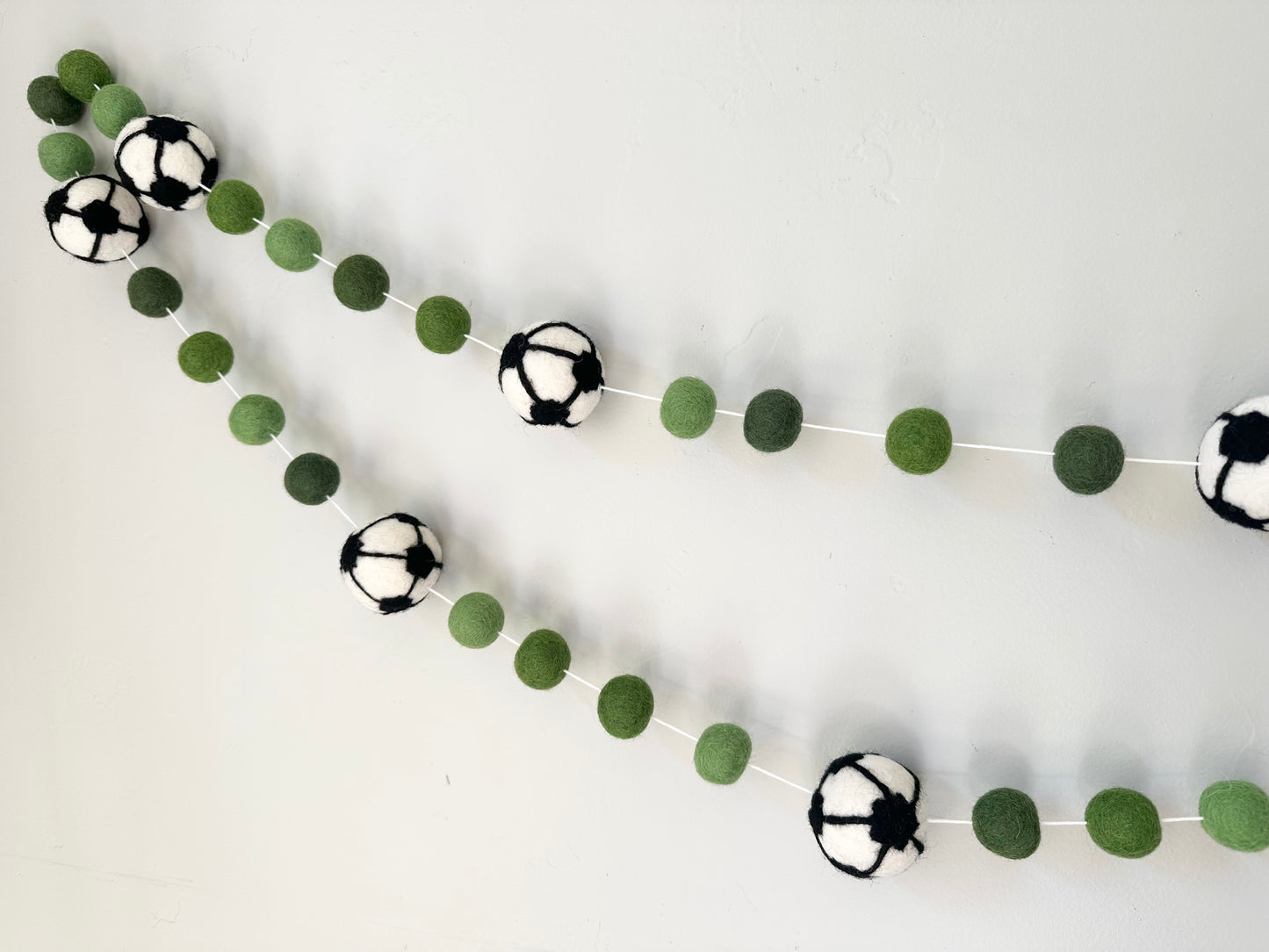 Soccer Field Garland