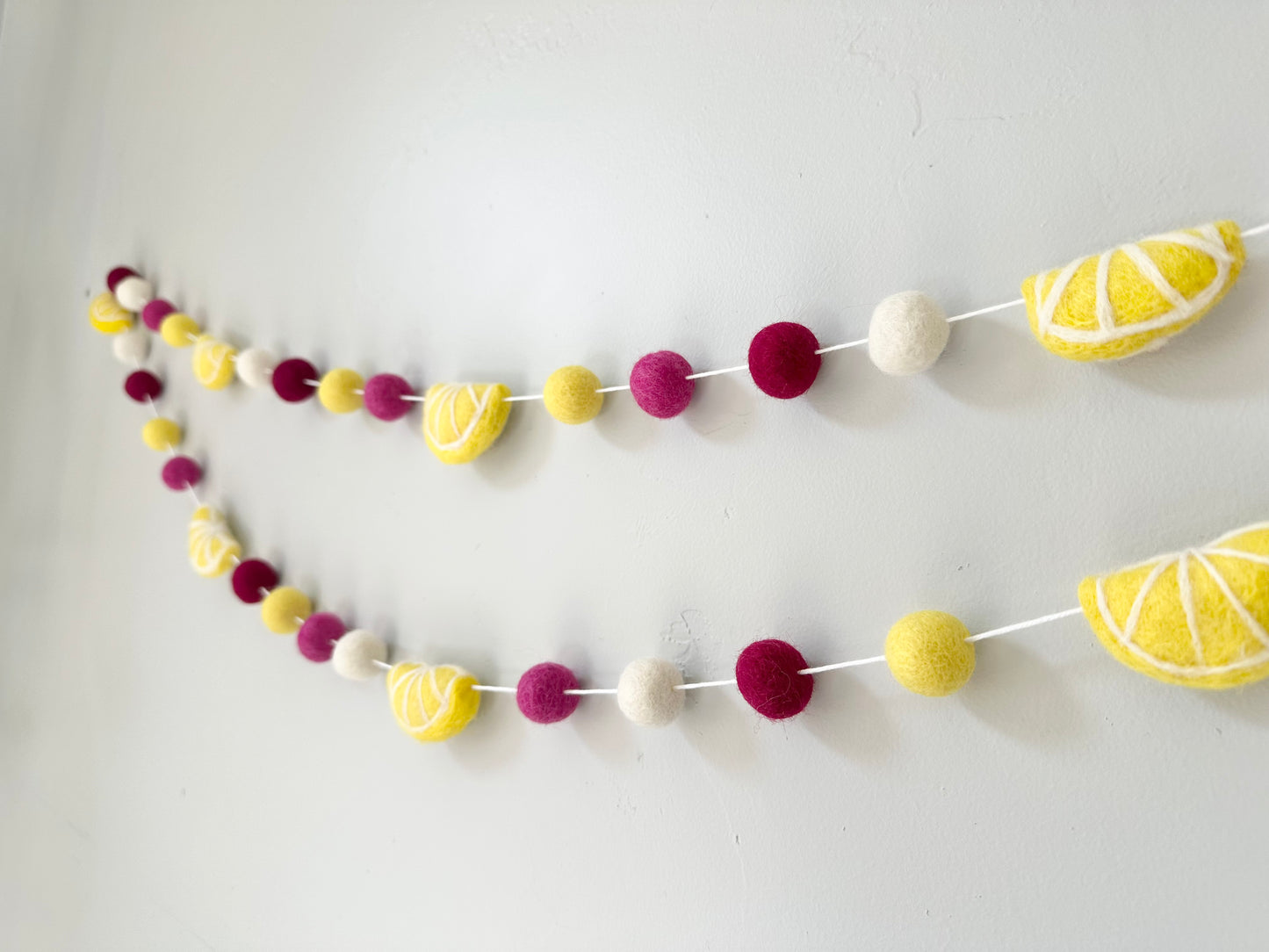 Pink Lemonade Garland