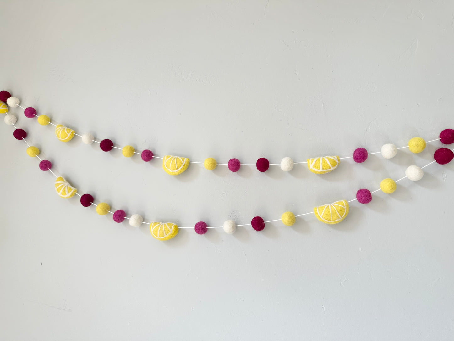 Pink Lemonade Garland