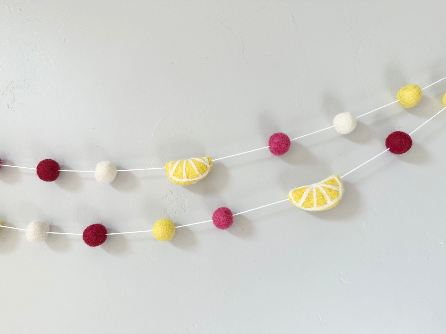 Pink Lemonade Garland