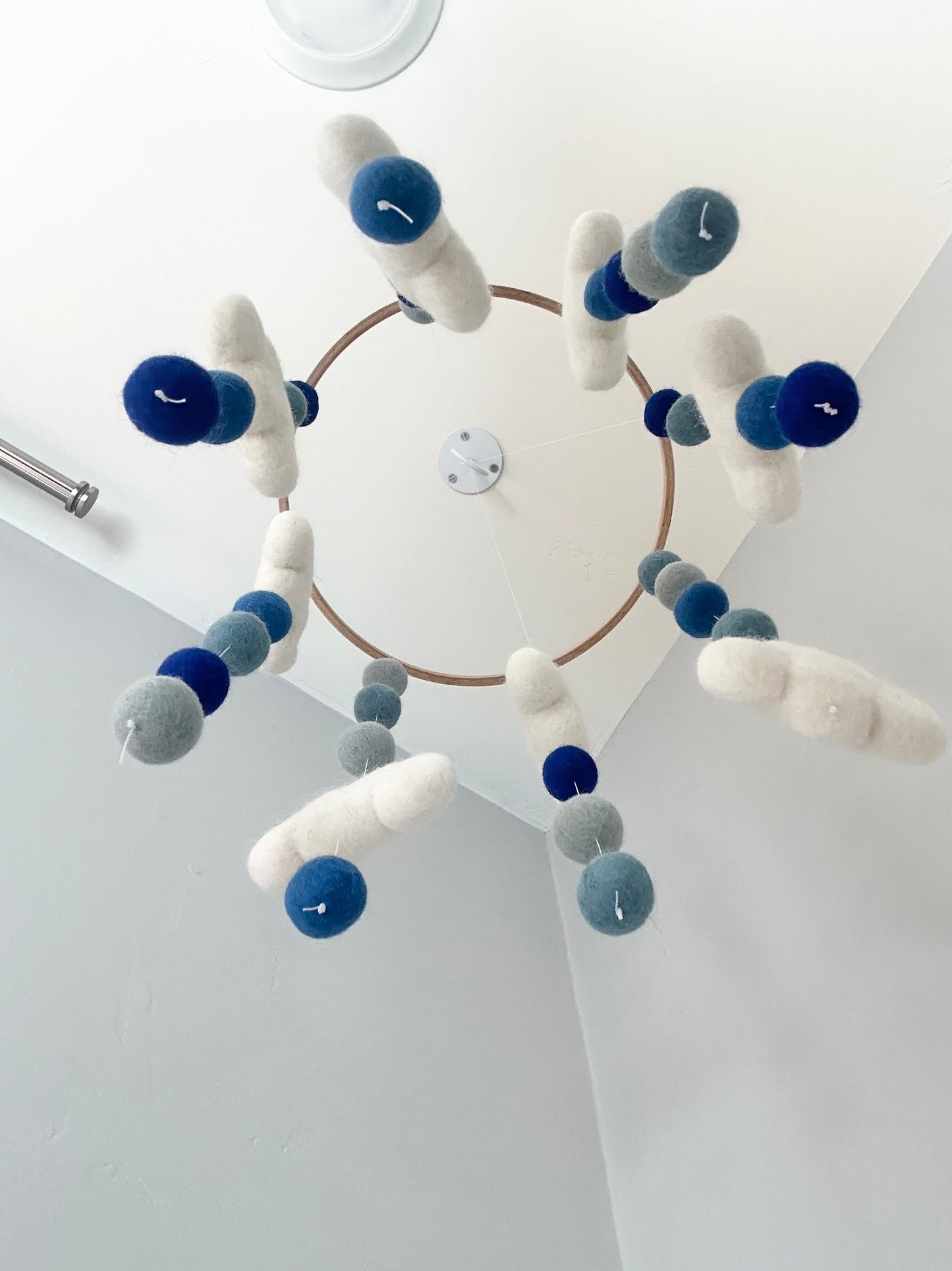 Blue Skies Ceiling Mobile