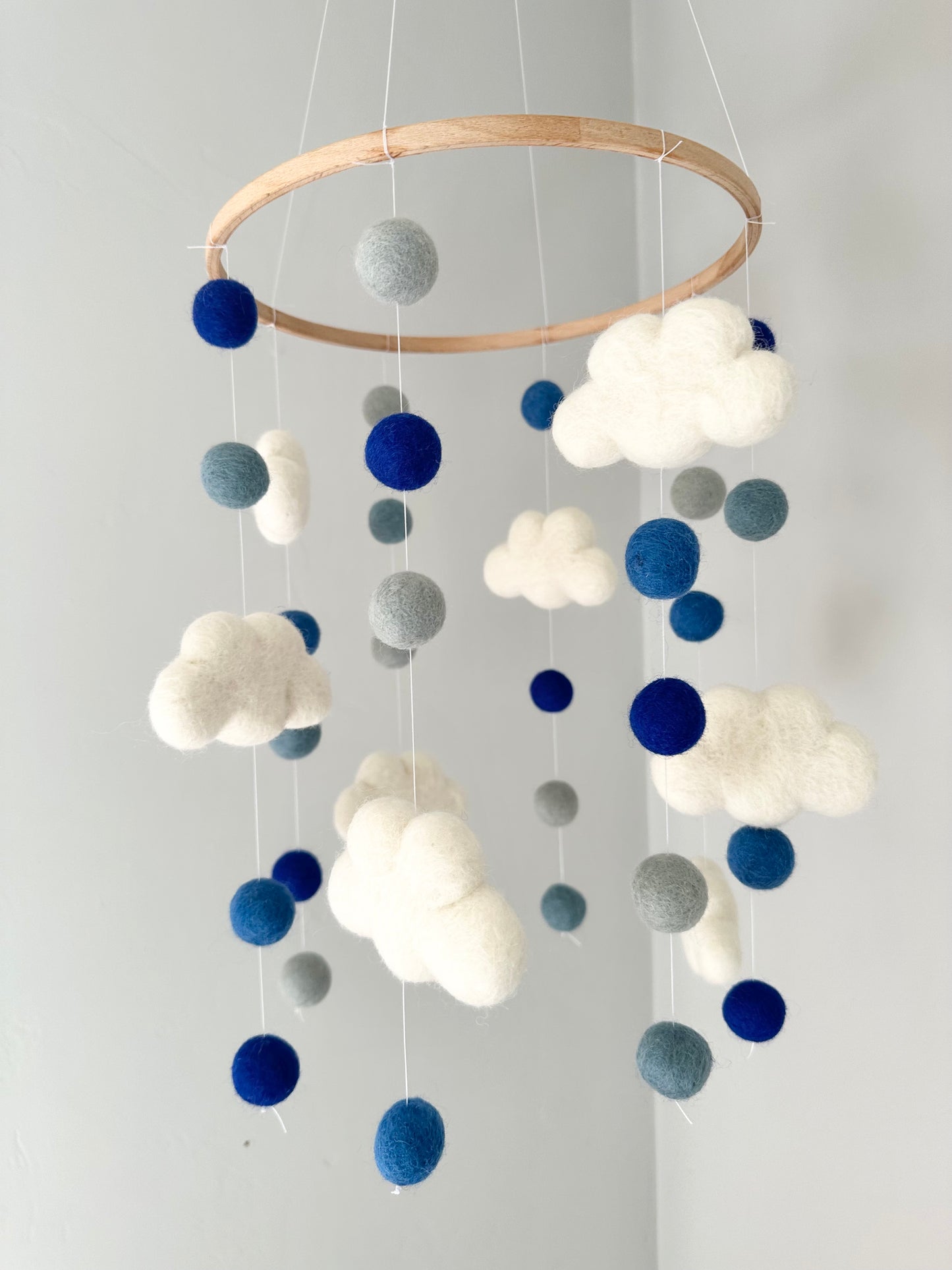 Blue Skies Ceiling Mobile