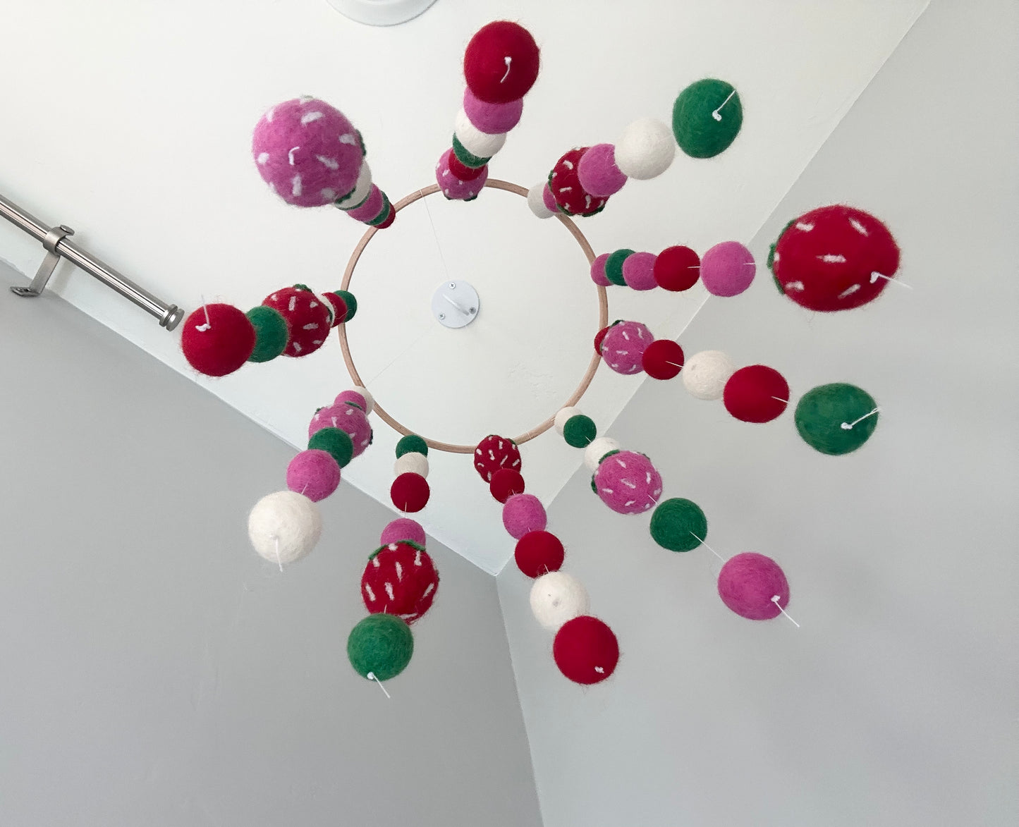 Strawberry Ceiling Mobile