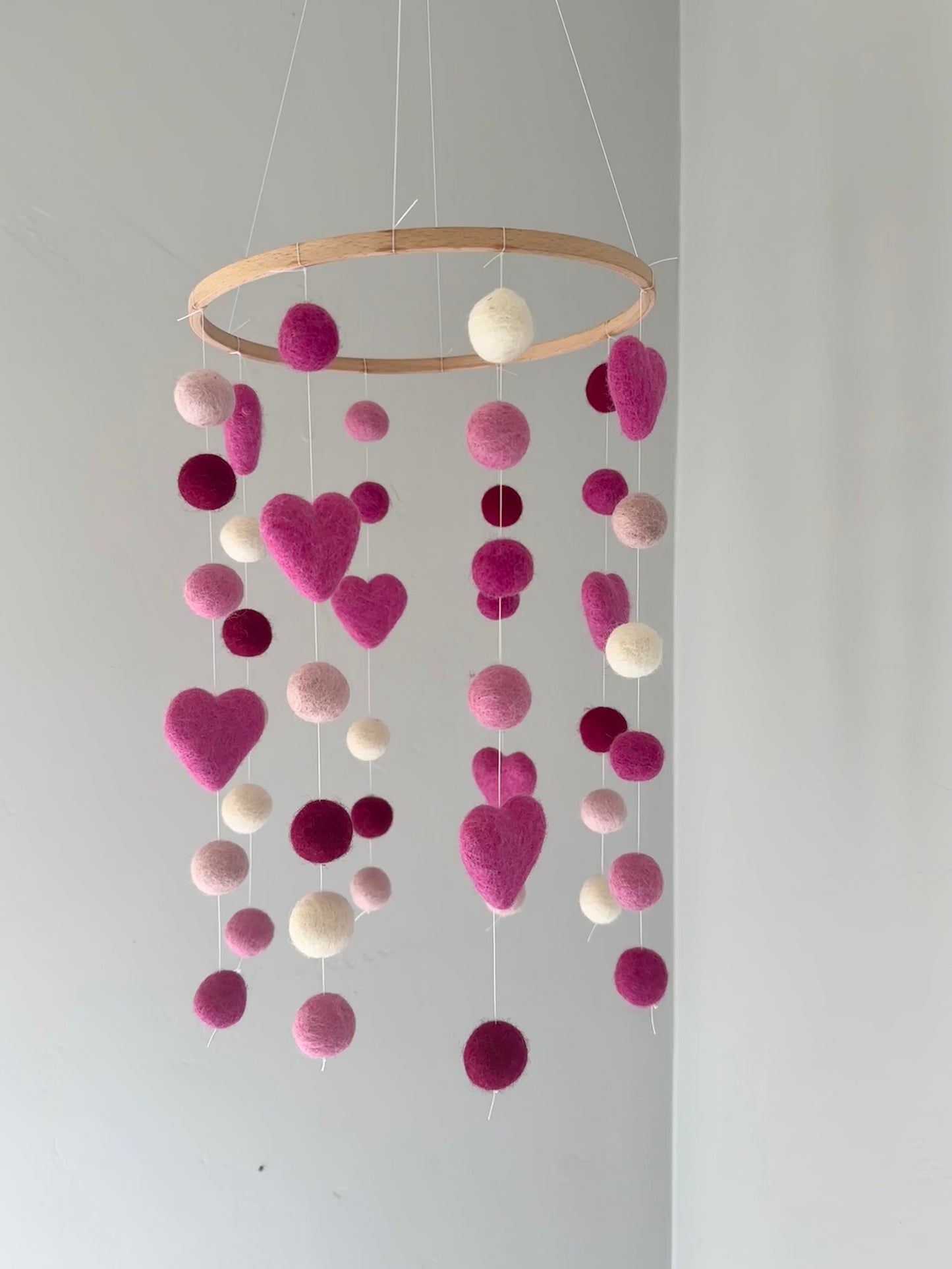 Heart Felt Ceiling Mobile