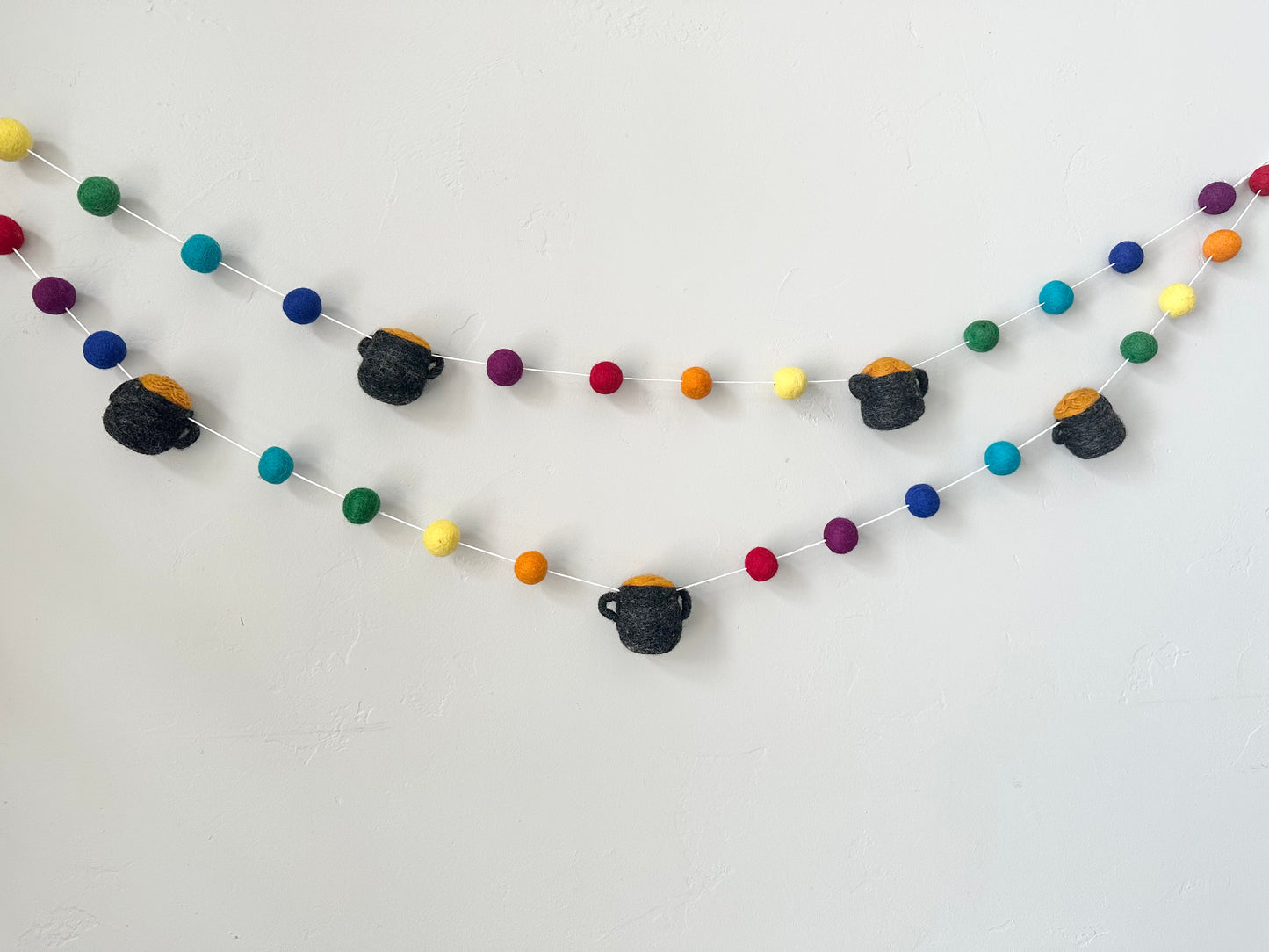 Gold at the end of the Rainbow Garland