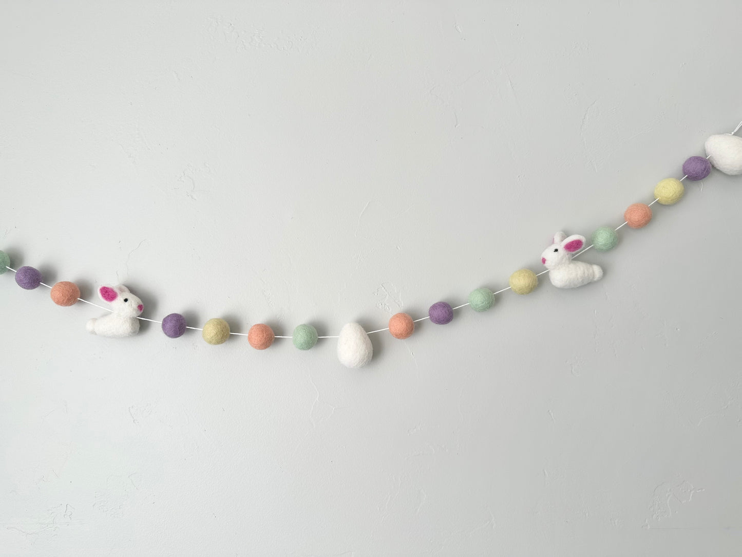 Easter Bunny with Easter Eggs Garland