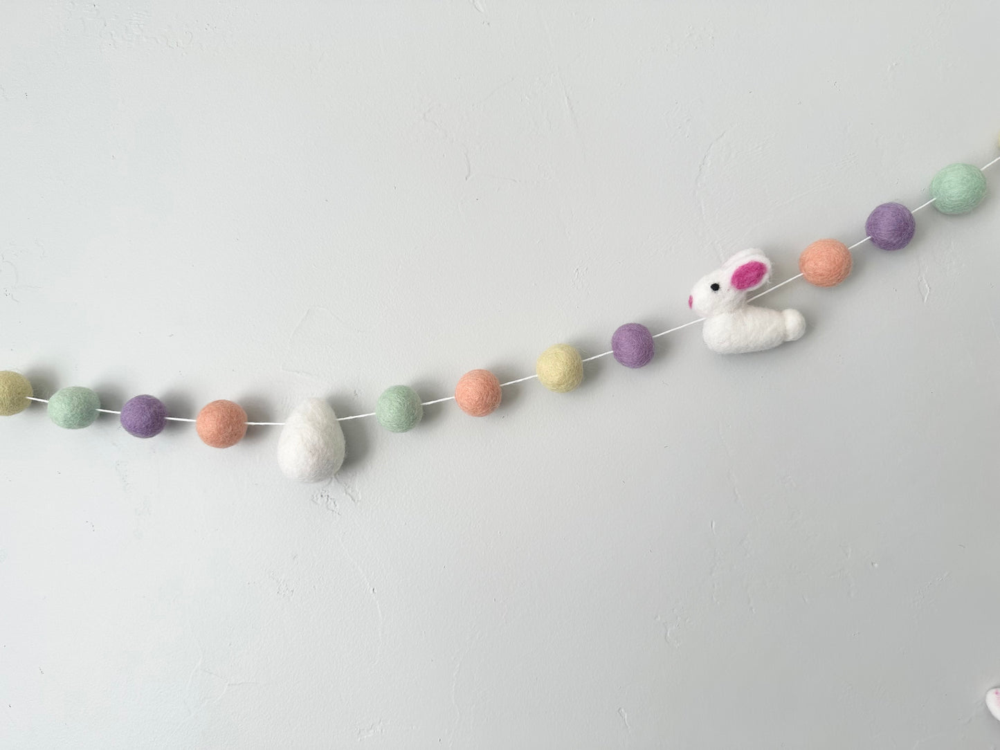 Easter Bunny with Easter Eggs Garland