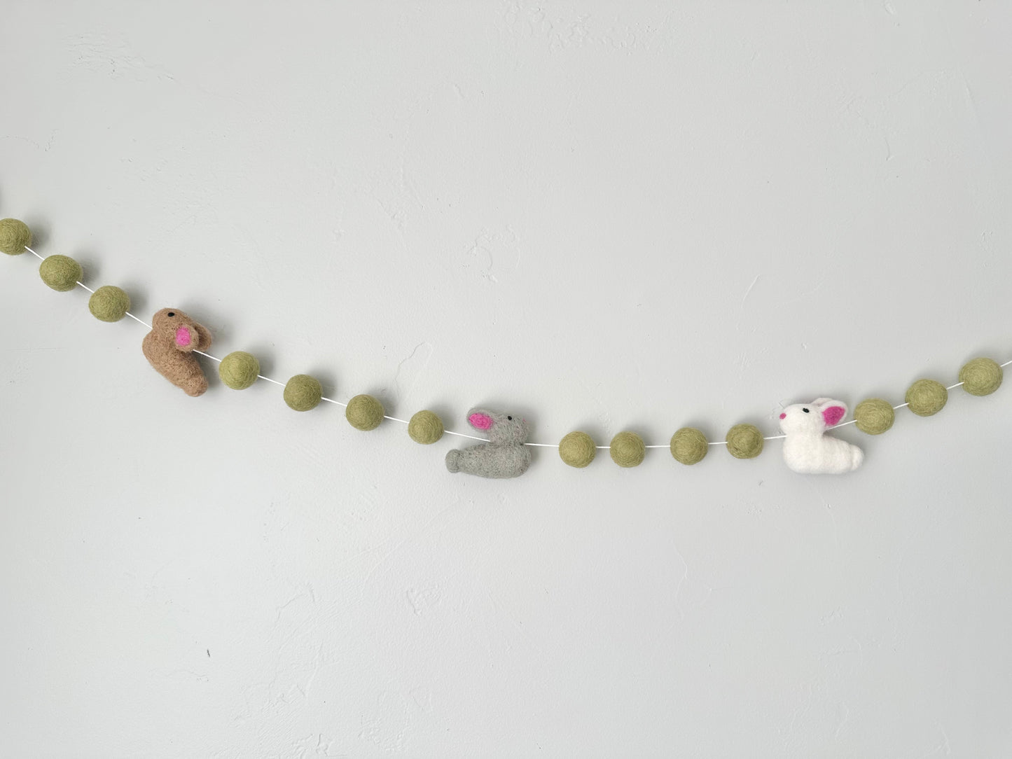 Bunnies in the Grass Garland