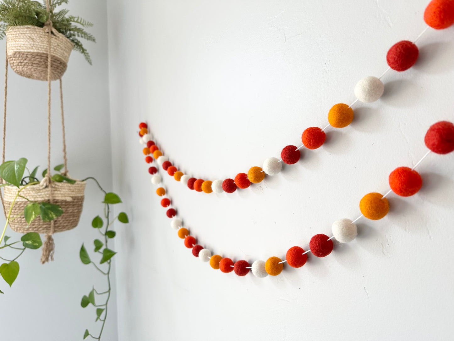Gradient of Oranges Garland