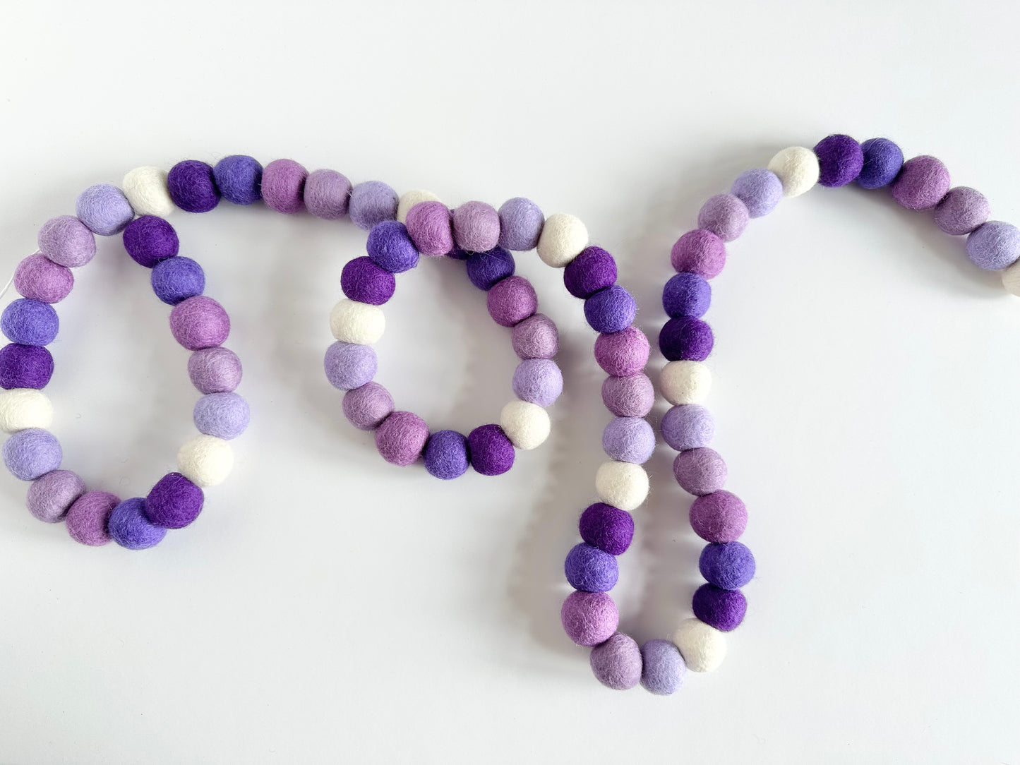 Gradient of Purples Garland