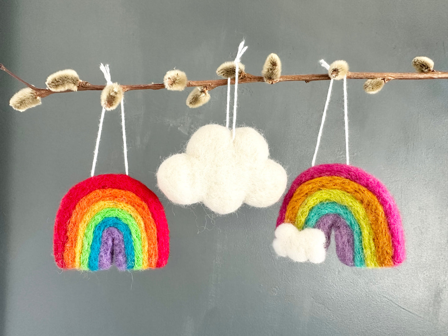 Rainbow or Cloud Ornament