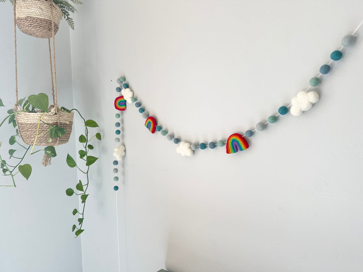 Blue Sky Garland