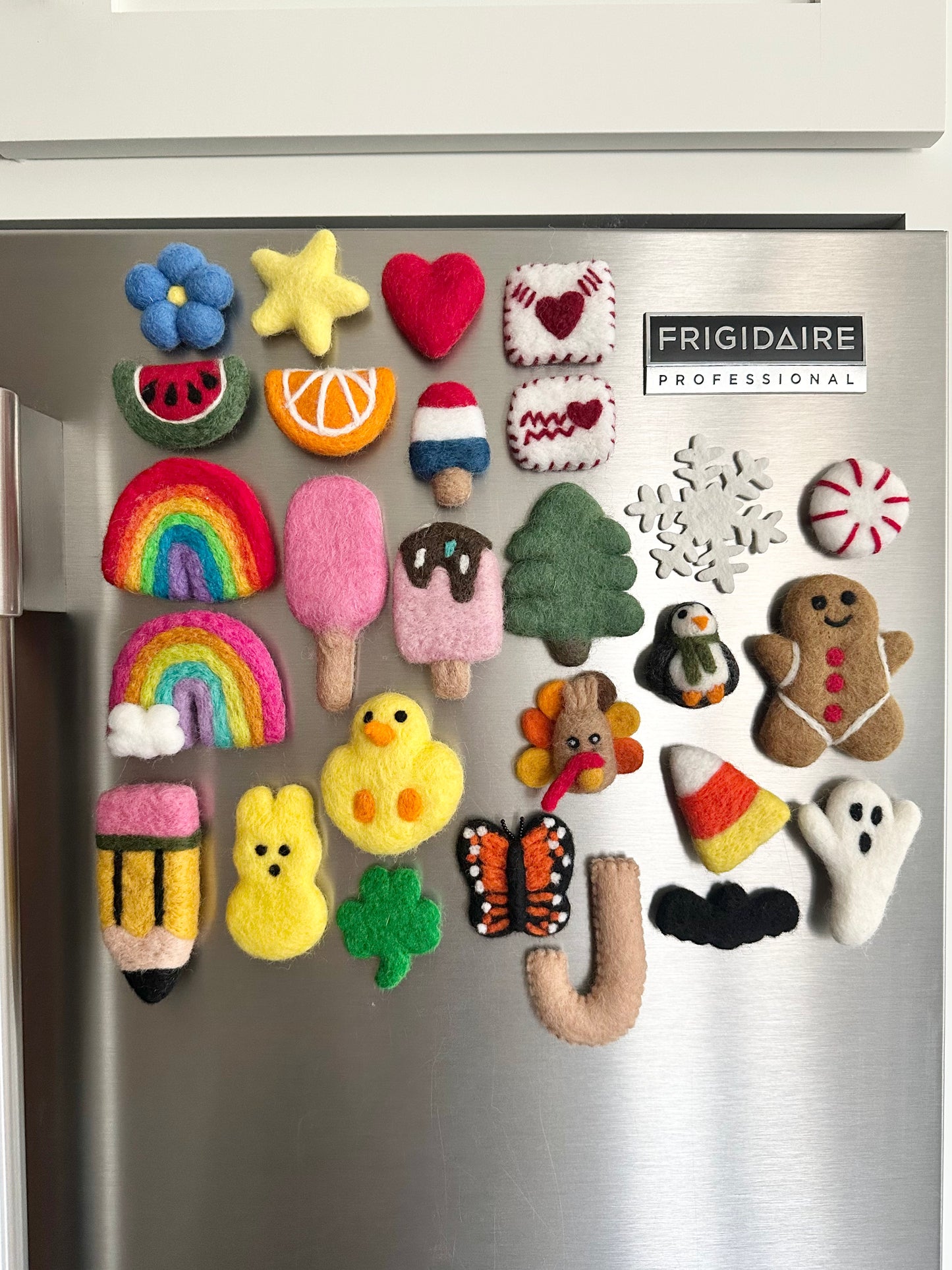 Felted Magnets