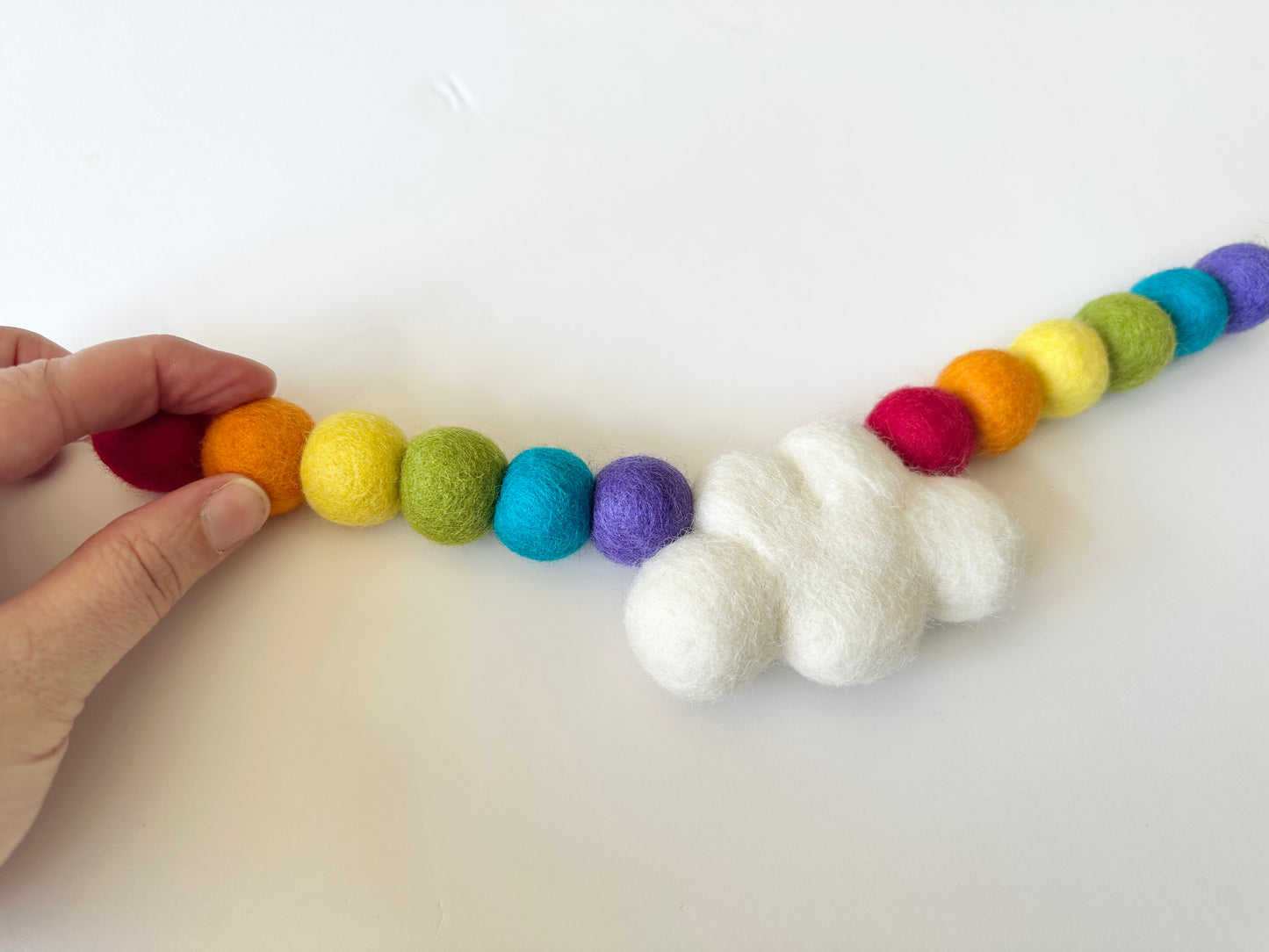 Rainbow Cloud Curtain Tie
