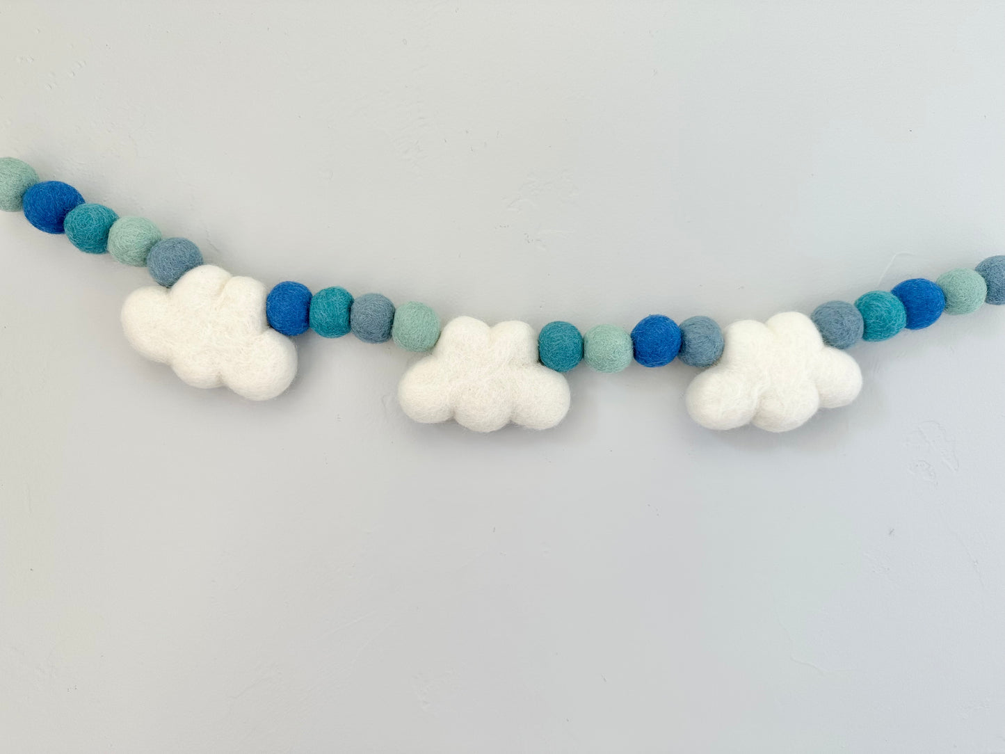 Blue Sky Cloud Garland