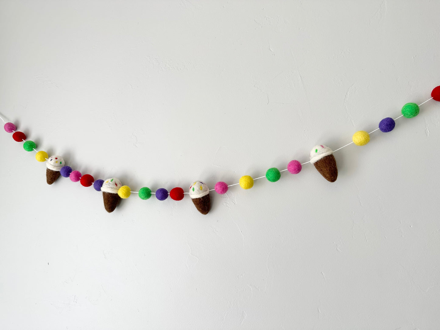 Colorful Ice Cream Garland