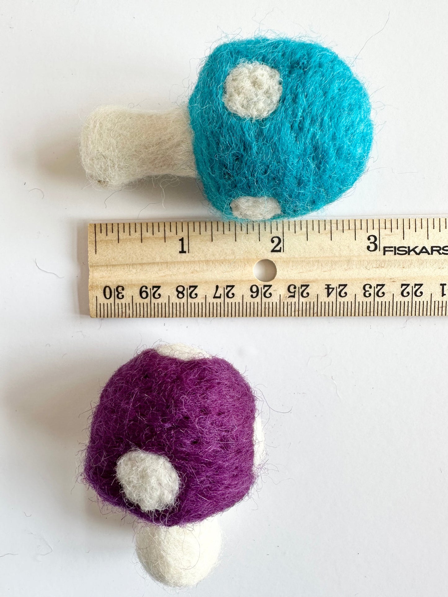 Felted Toadstool Mushrooms