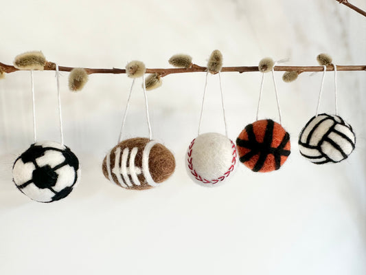 Sport Ball Ornaments