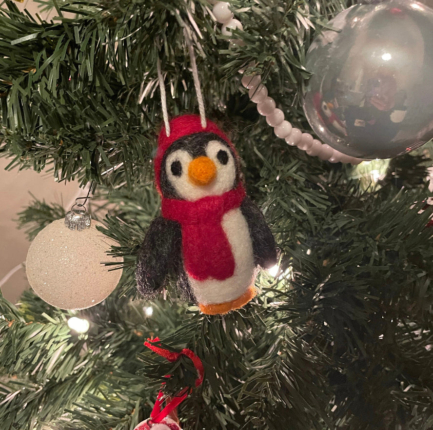 Felted Christmas Ornaments