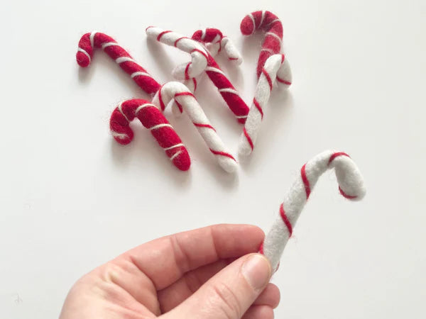 Felted Christmas Ornaments