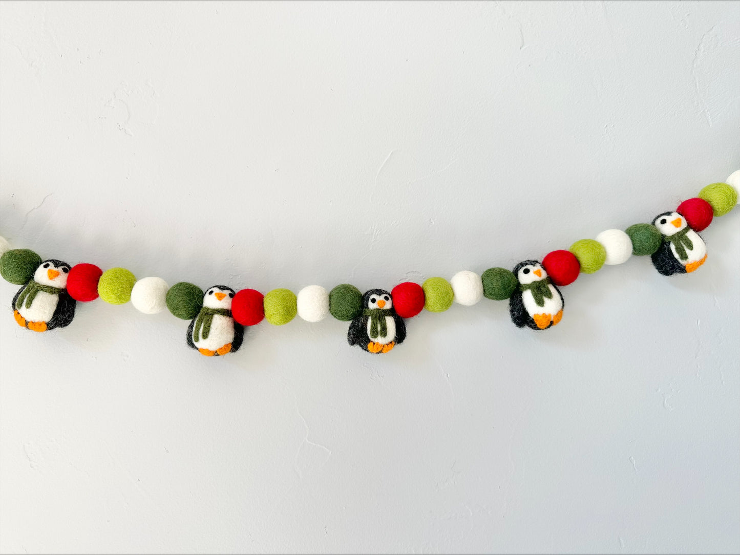 Bright Penguin Garland