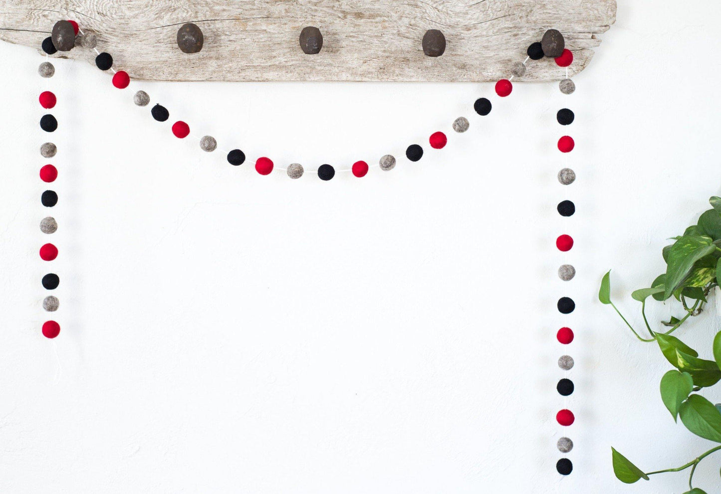 Red Buffalo Plaid Garland - Redheadnblue