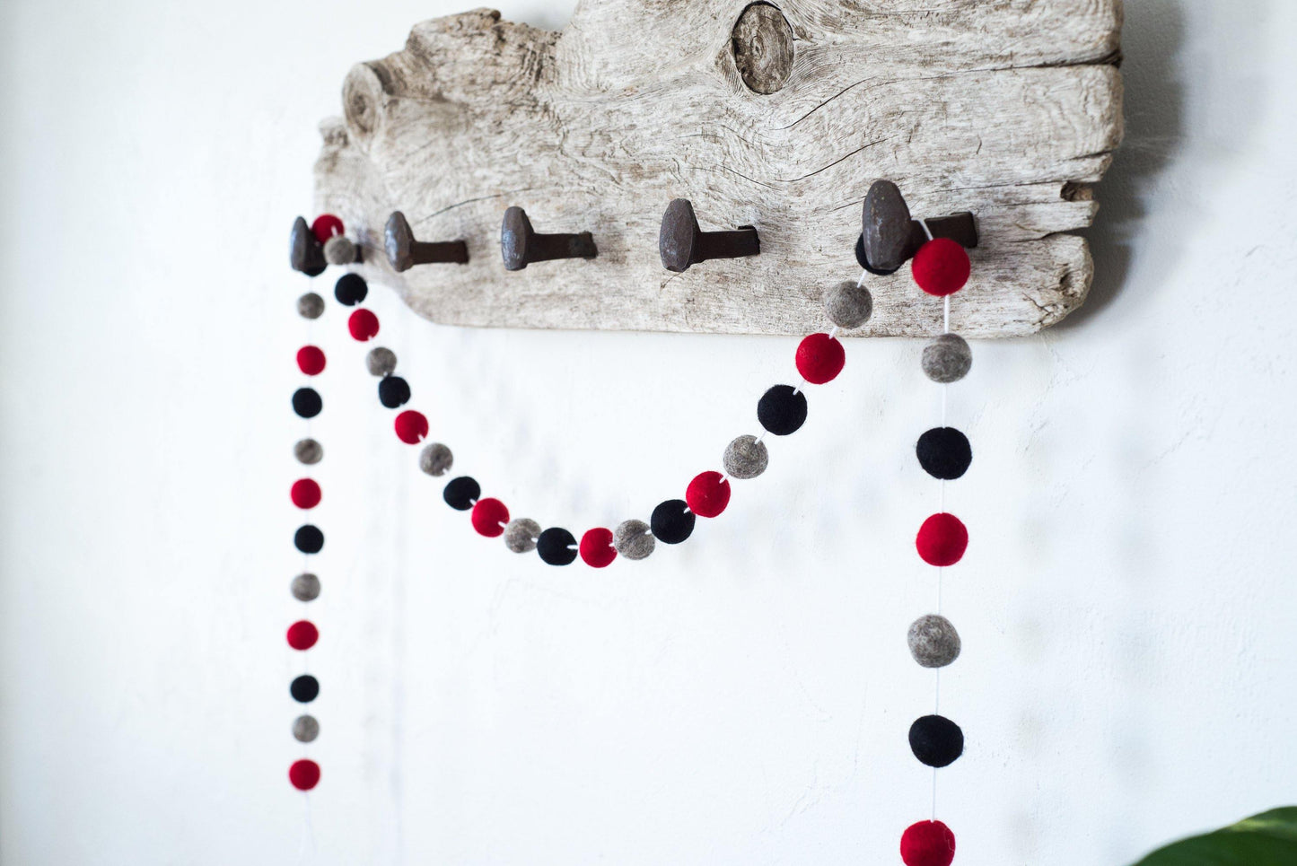 Red Buffalo Plaid Garland - Redheadnblue