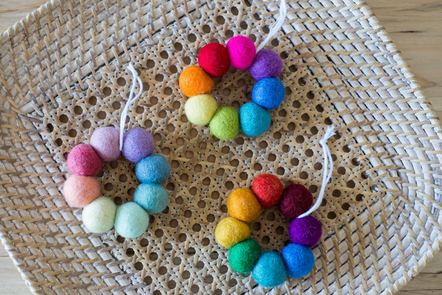 Rainbow Ornament - No Bow - Redheadnblue